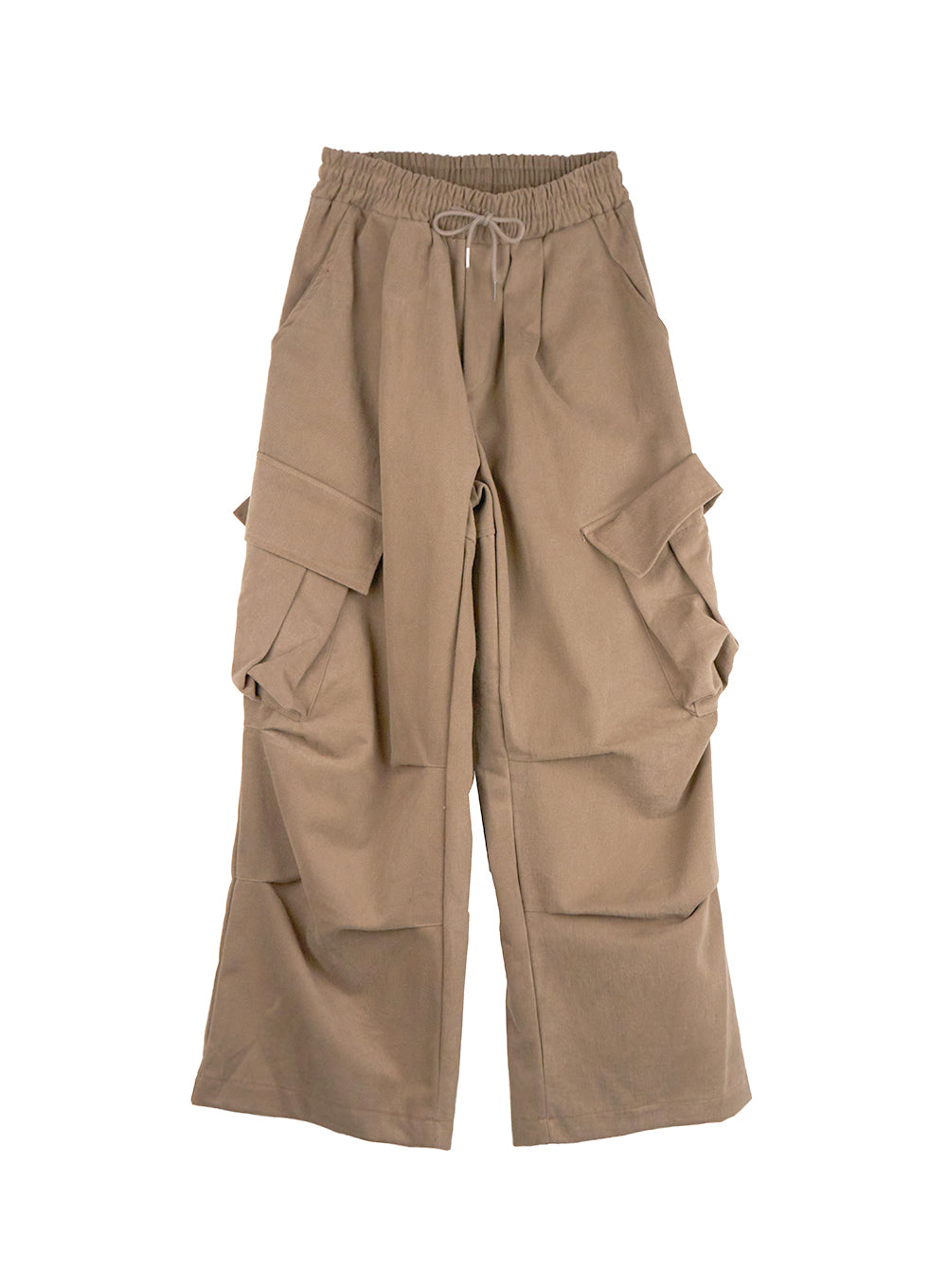 Men's Warm Wide-Fit Cargo Pants ID406