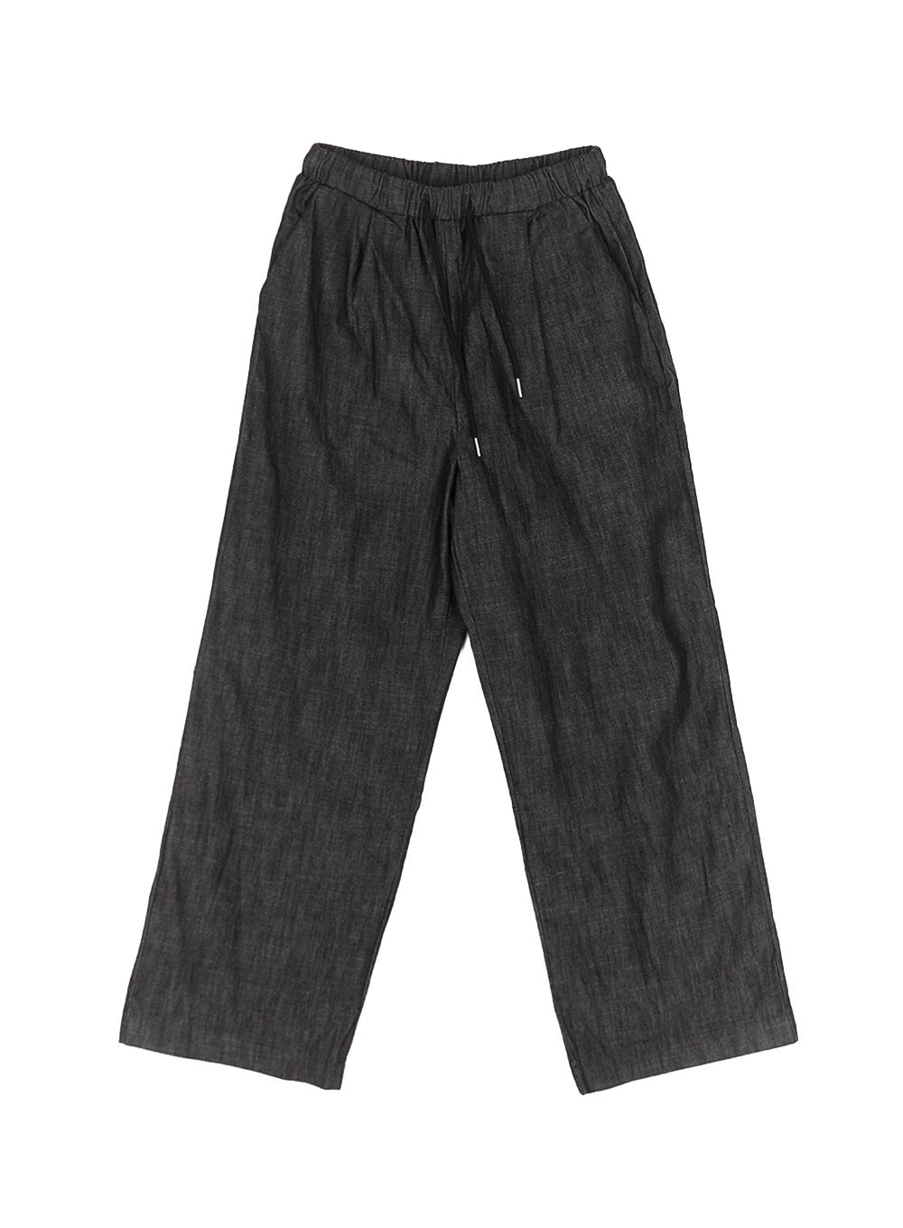 Cotton Denim Wide-Leg Pants IY509