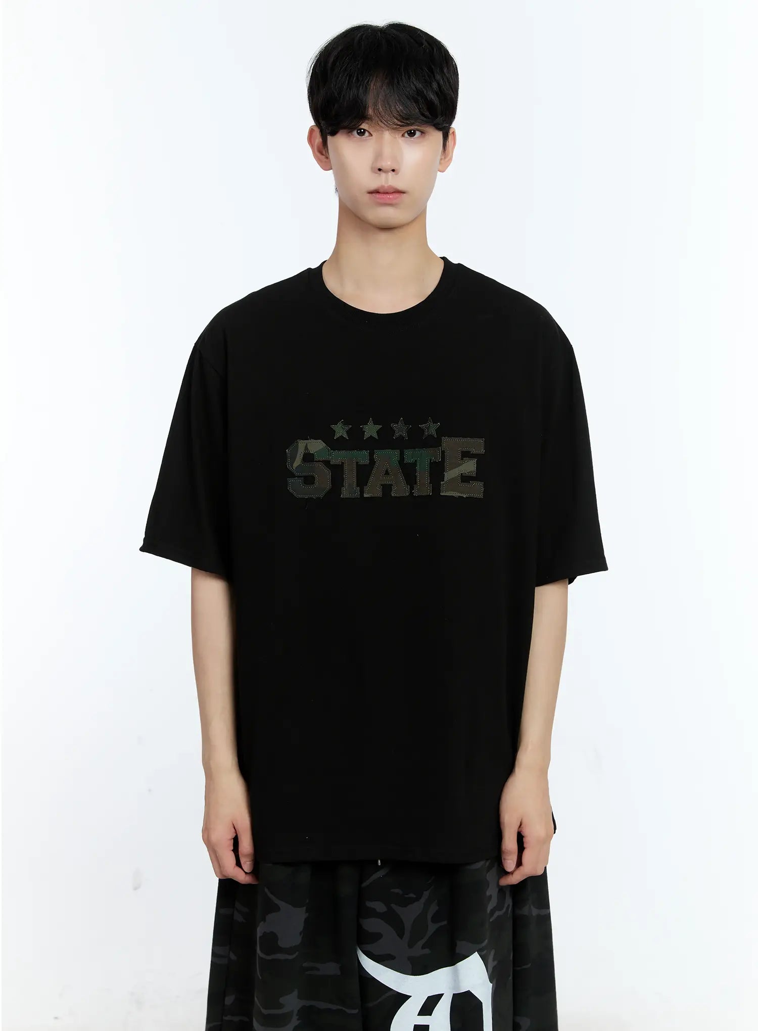 Men's Camo Graphic T-Shirt IL529