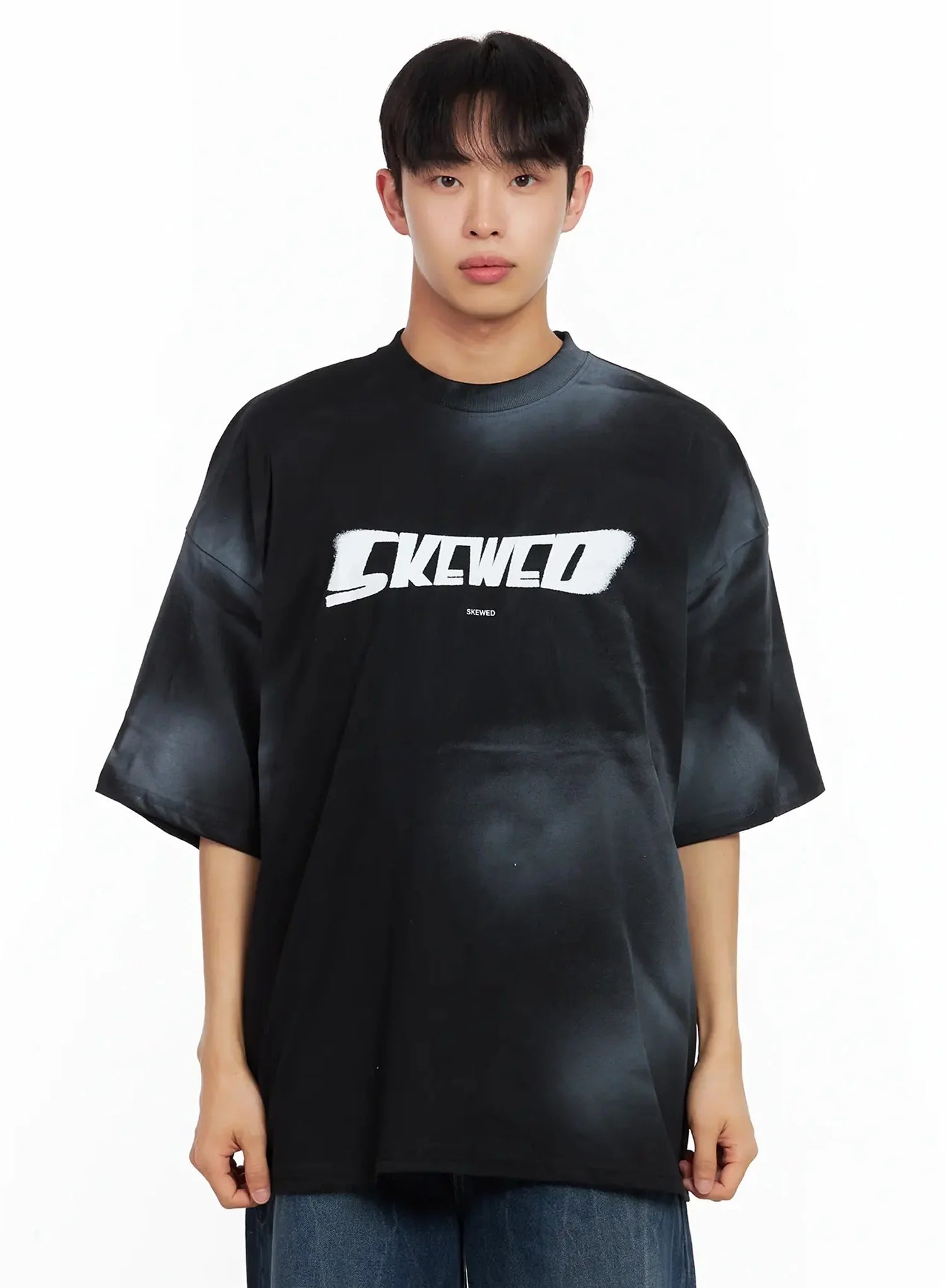 Men's Oversized Vintage Graphic T-Shirt IL516