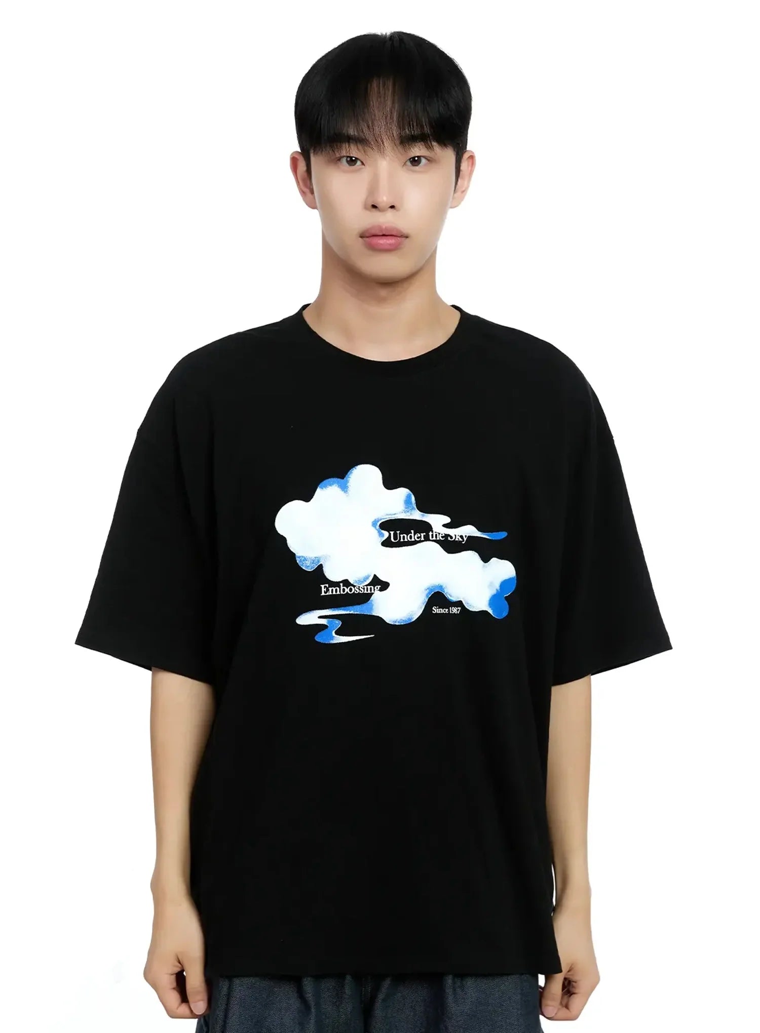 Men's Cloud Graphic T-shirt IG520