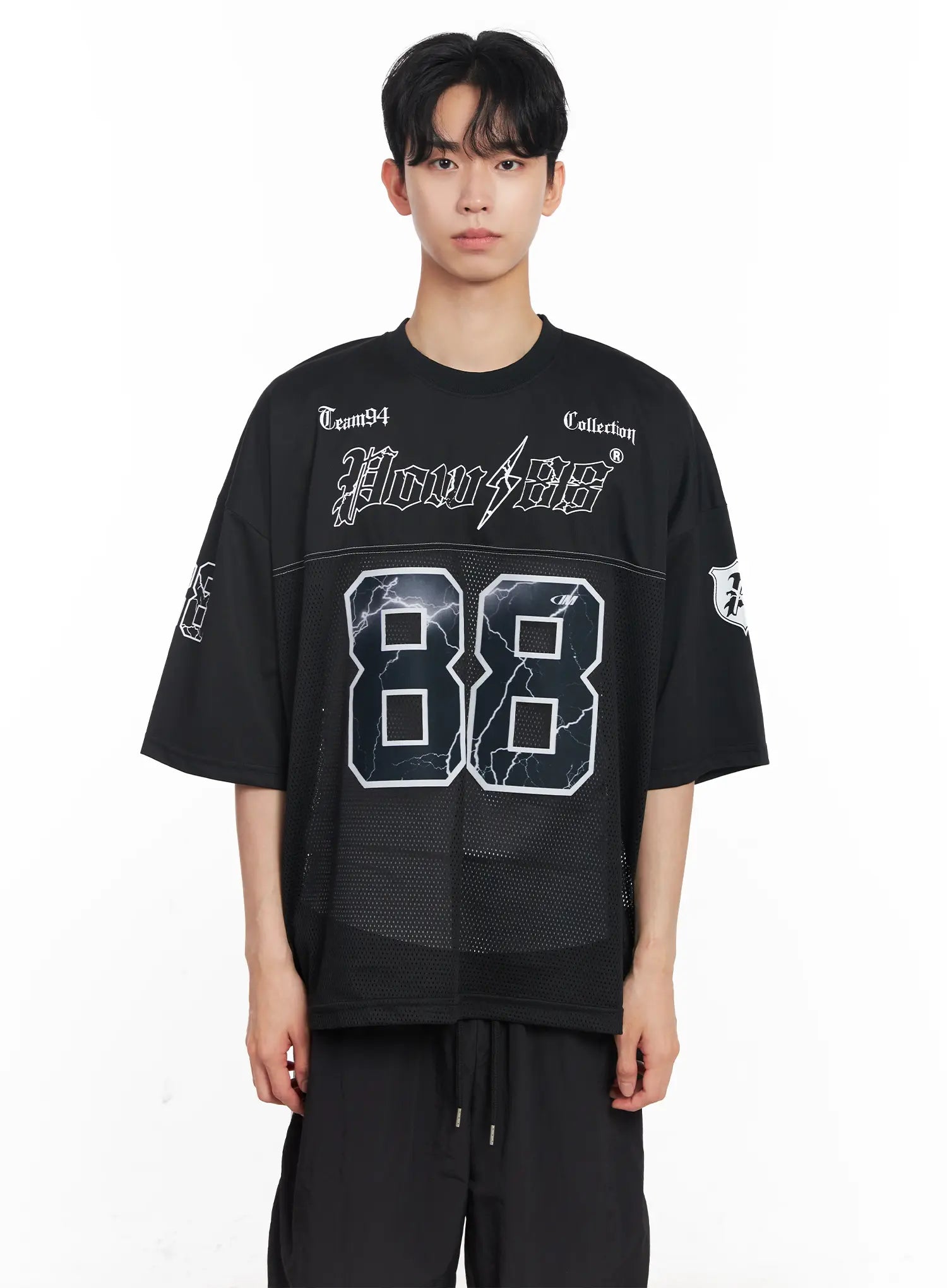 Men's Mesh Graphic Jersey Tee IL501