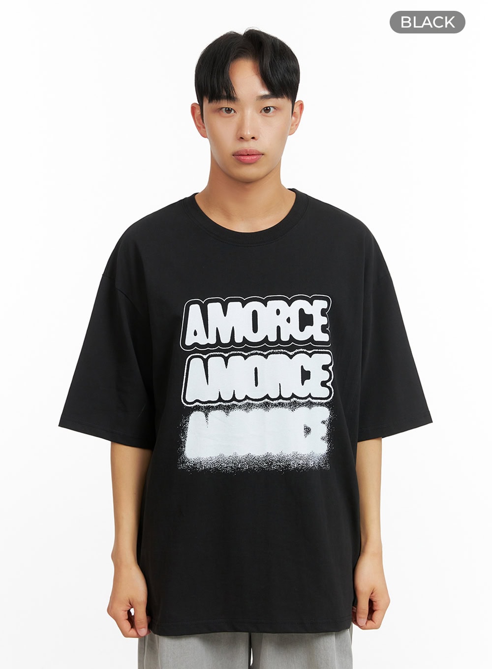 Men's Cotton Graphic T-Shirt IU414