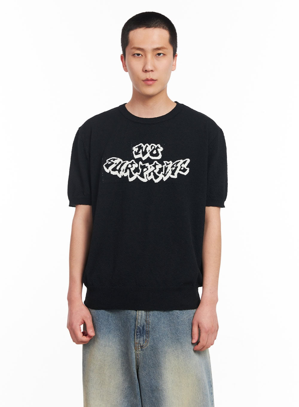 Men's Graphic Knit Tee IU512