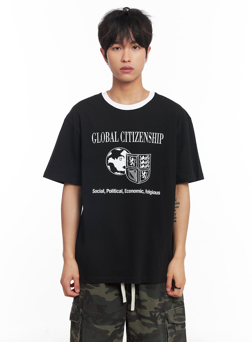 Men's Global Graphic T-Shirt IY508