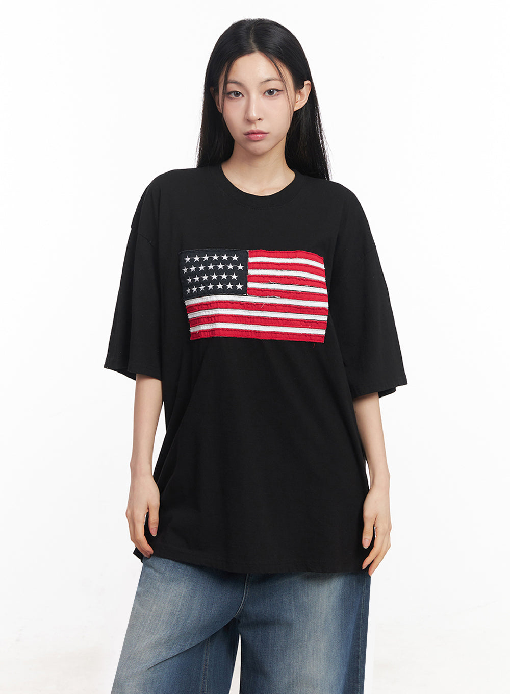 Cotton Patch Oversize T-Shirt IY516