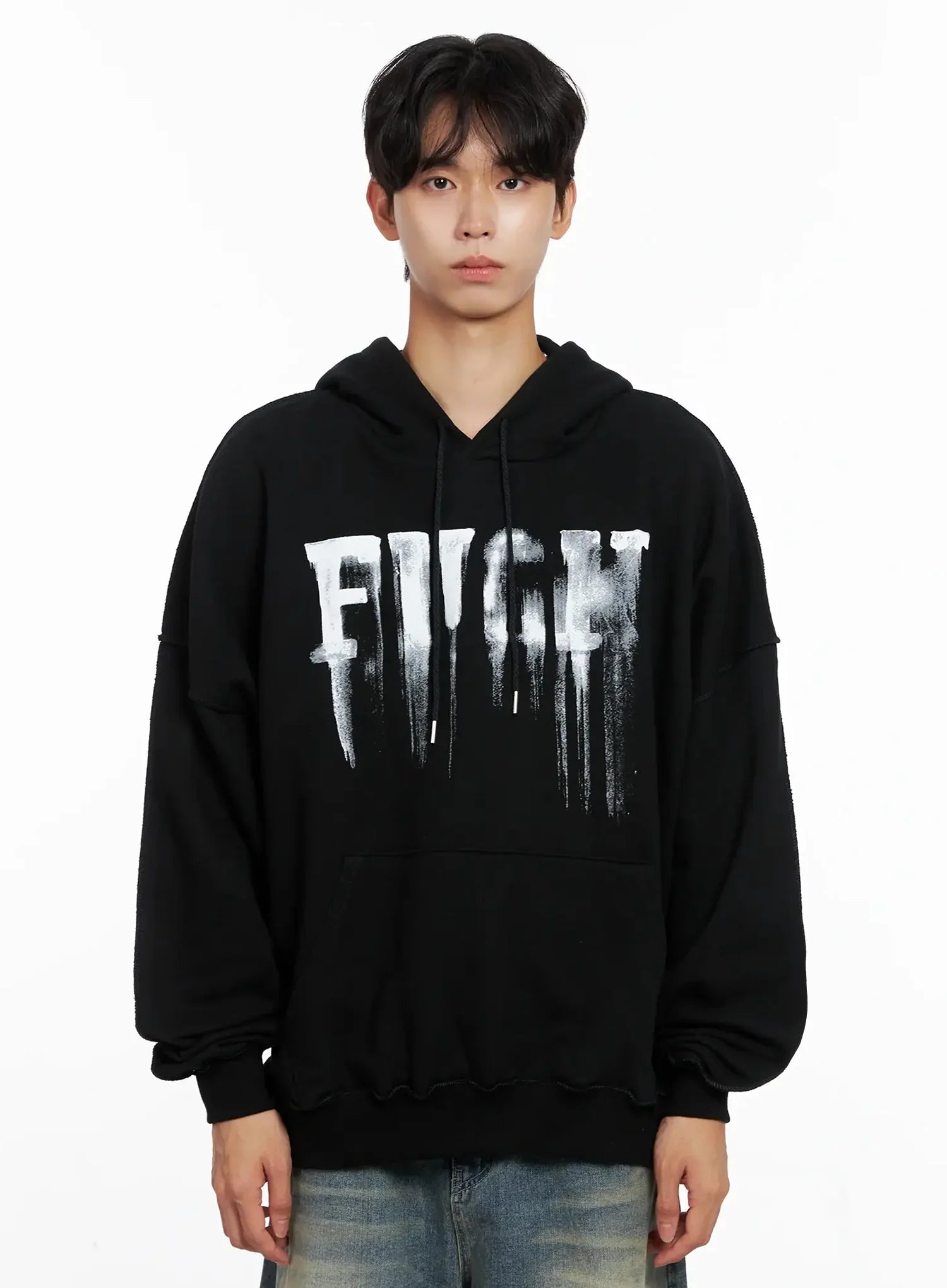 Men's Drip Graphic Hoodie IO516
