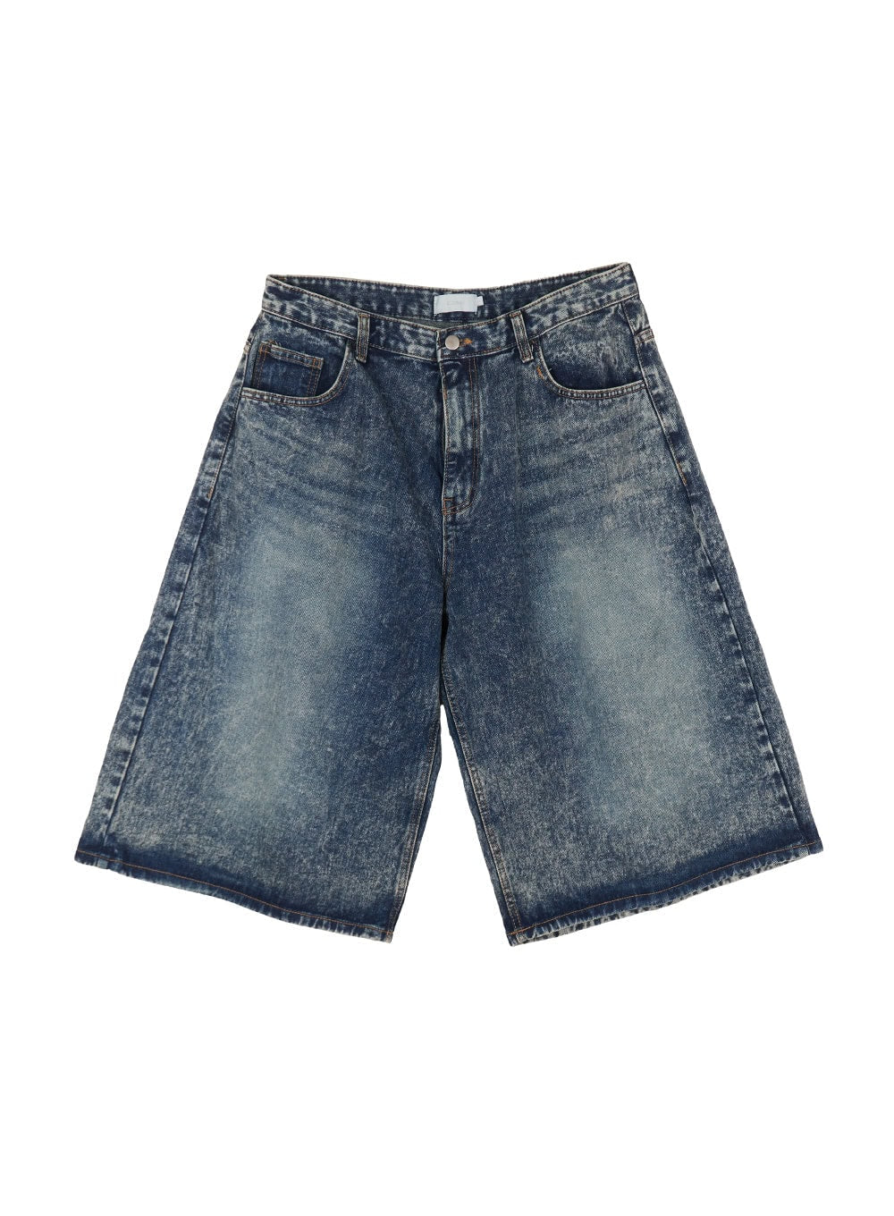 Men's Washed Wide-Fit Jorts IY505