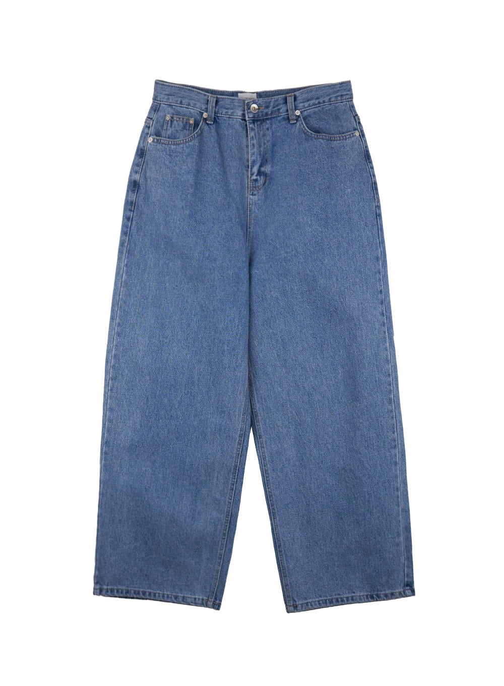 Men's Solid Wide-Fit Jeans ID427