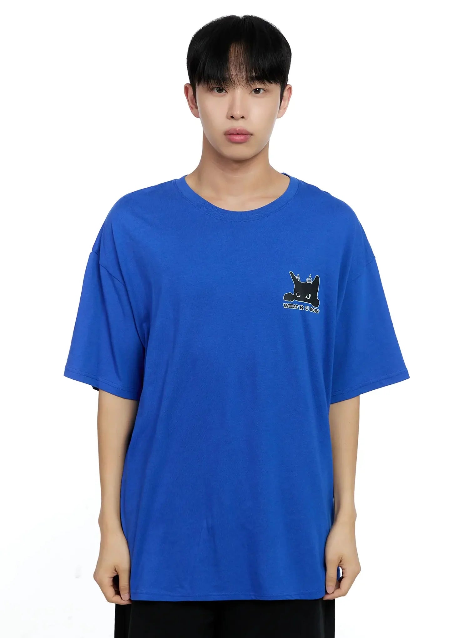 Men's Graphic Oversized T-shirt IG520