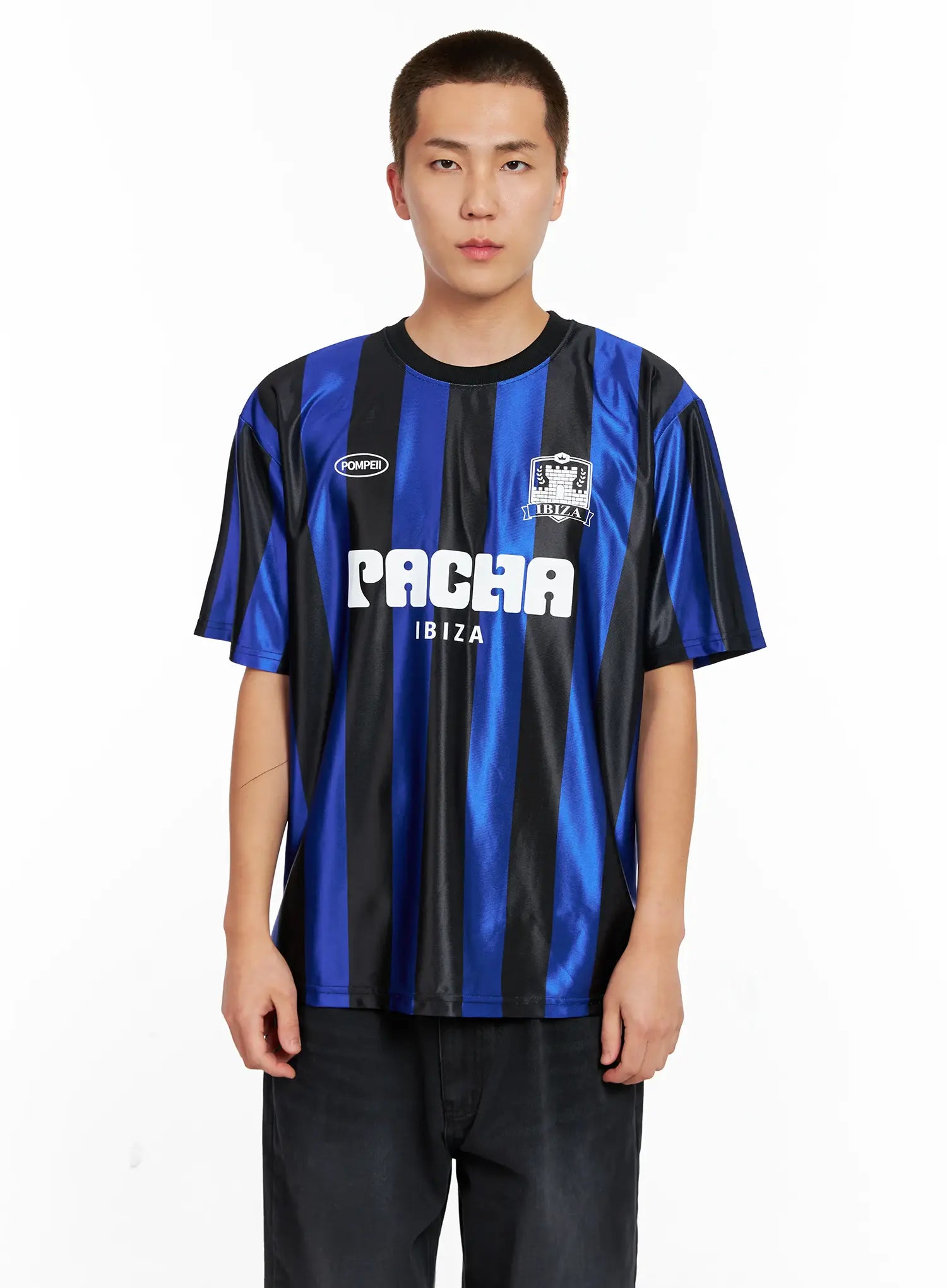 Men's Sporty Ibiza Striped Tee IG511