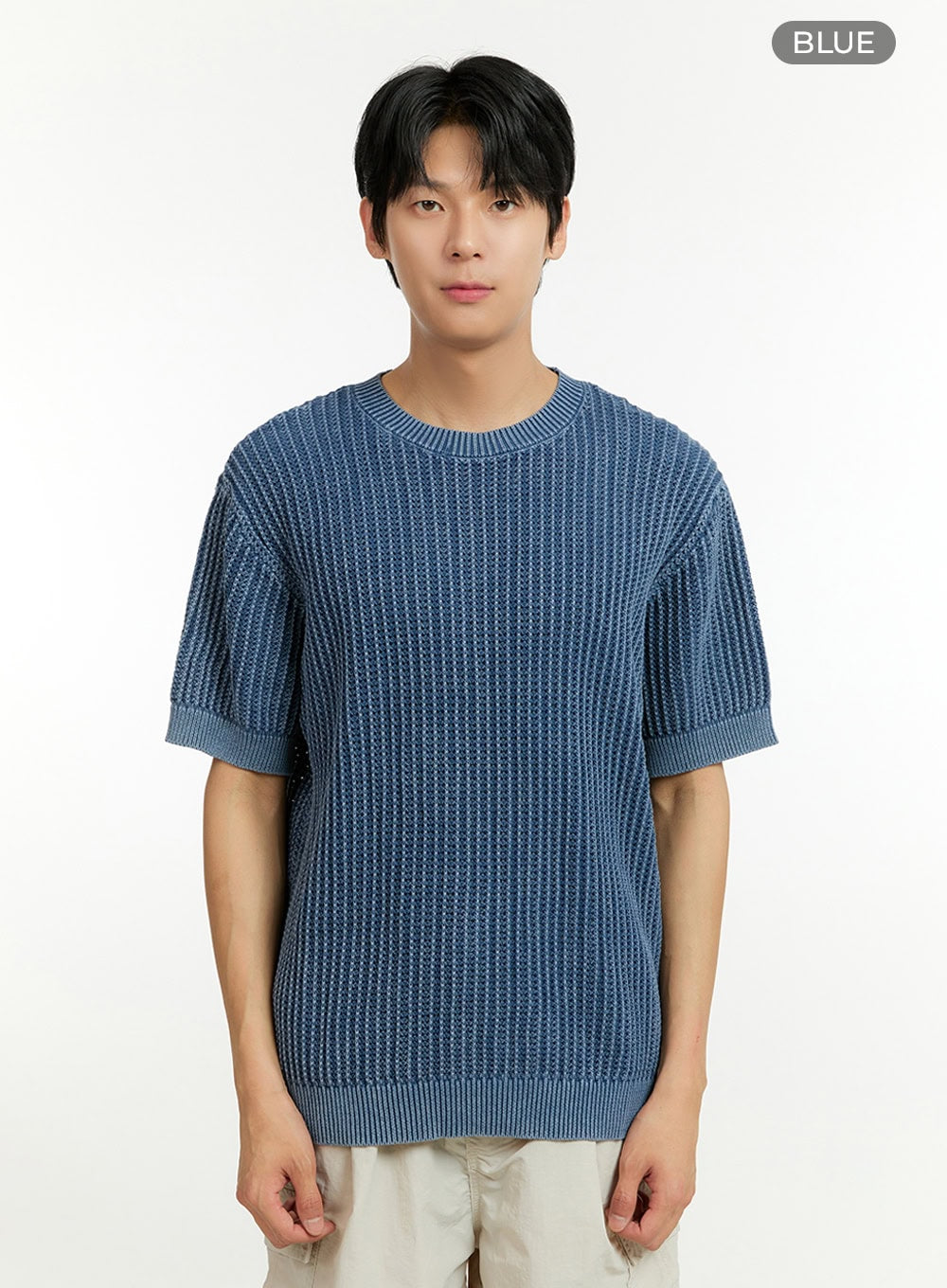 Men's Knit Sweater T-Shirt IL412