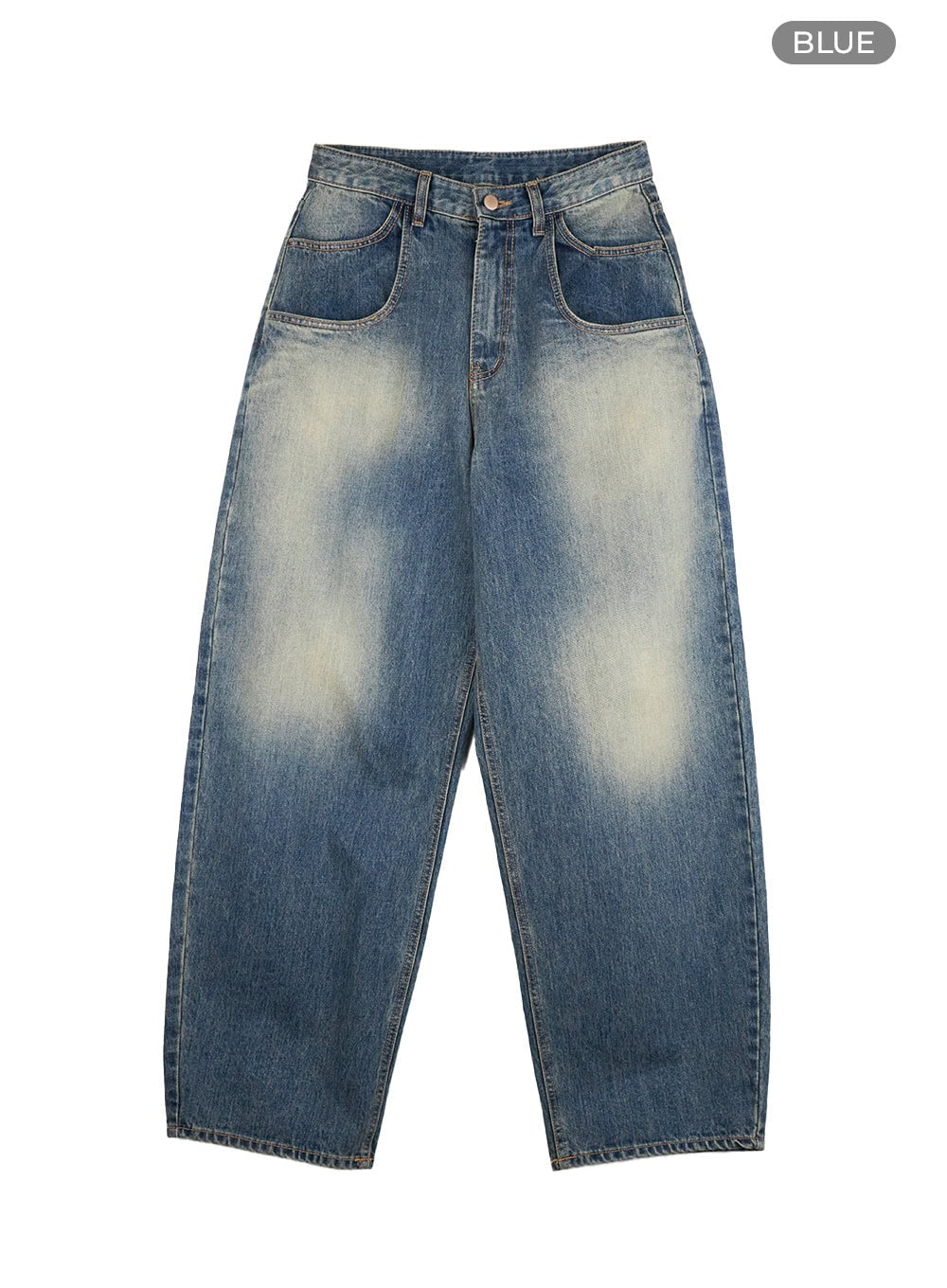 Isis Stitched Wide Jeans IS427