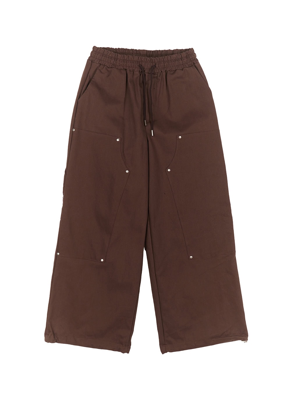 Men's Stud Cotton Wide-Leg Pants IM528