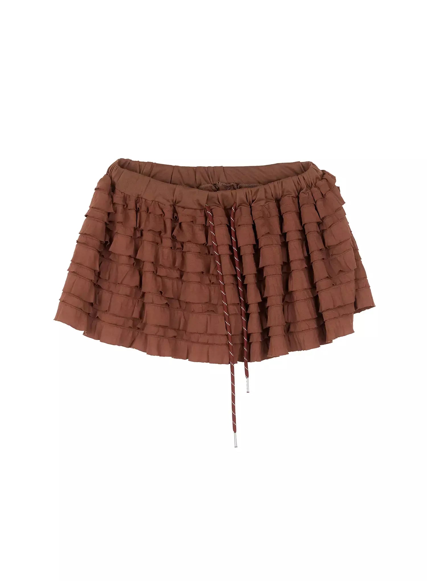 Layered Ruffle Mini Skirt IG528