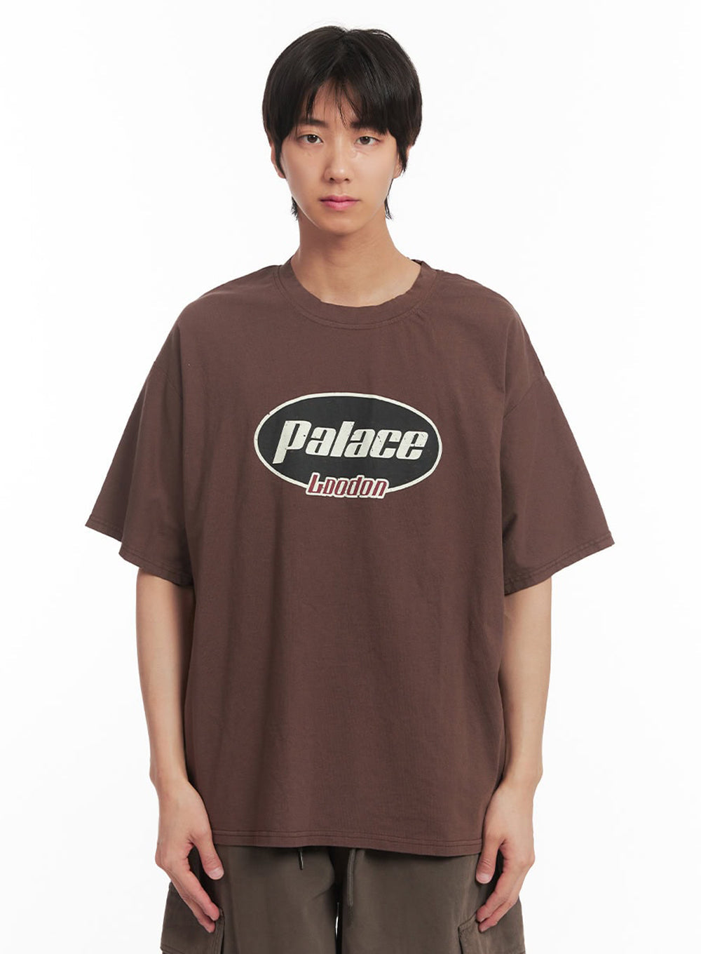 Men's Urban Graphic Oversize T-Shirt IA510