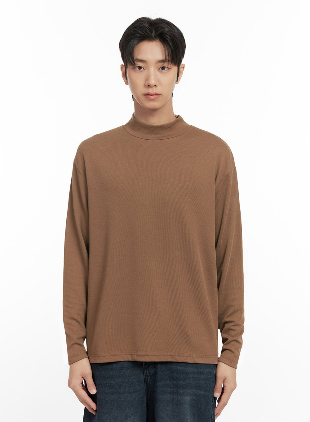 Men's Mock Neck Sweater ID406