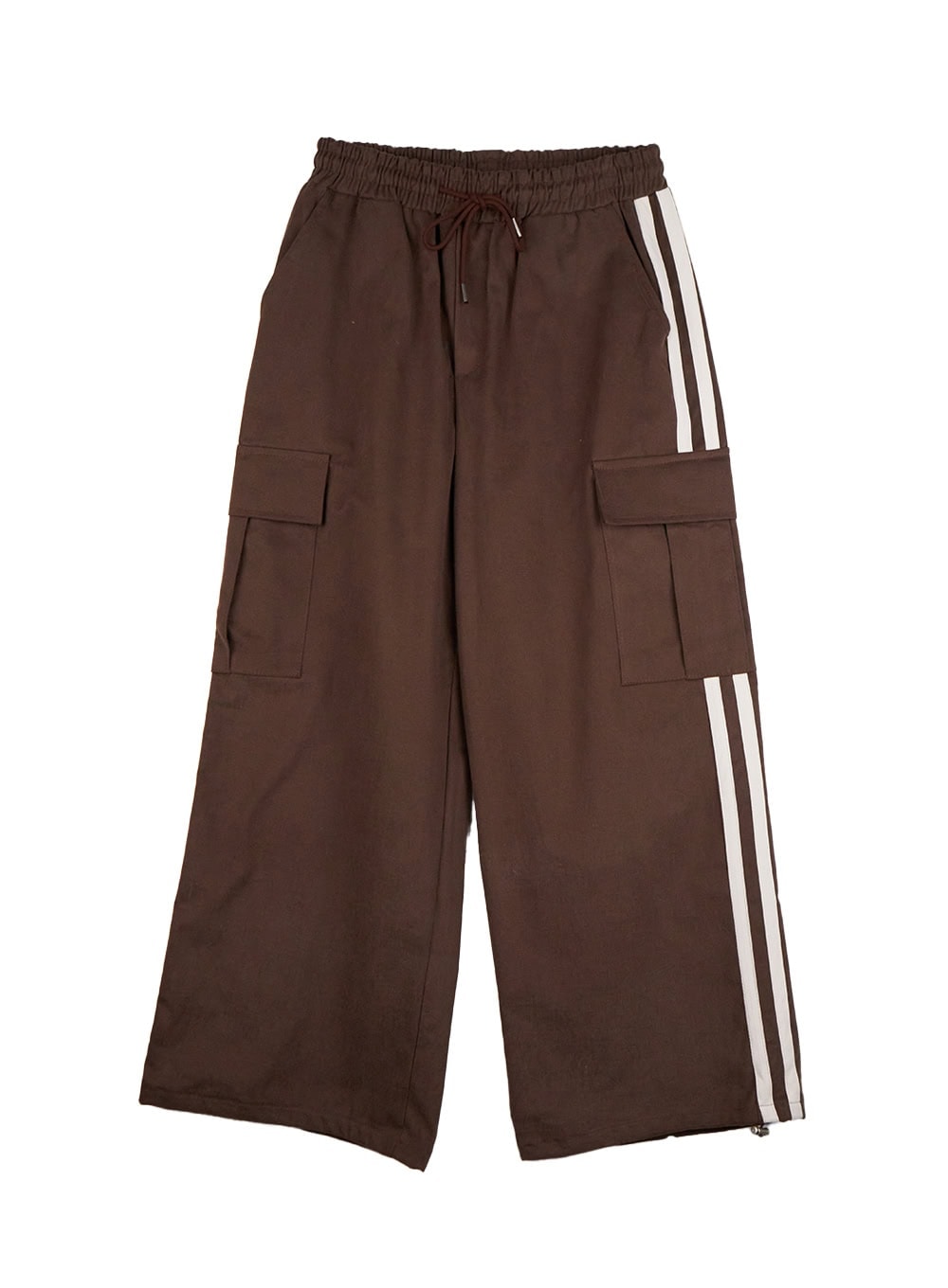 Wide-Fit Cargo Pocket Pants IN427