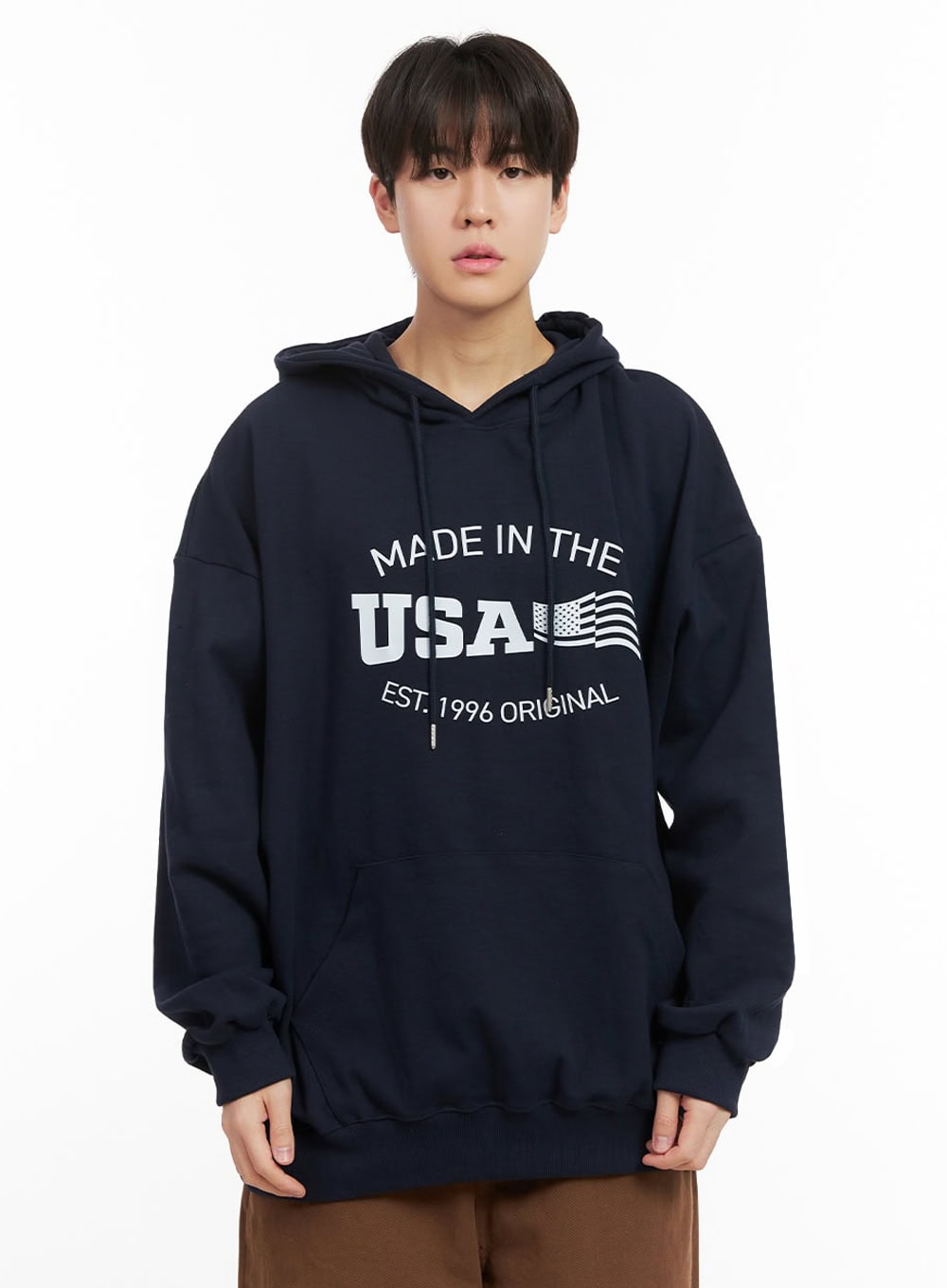 Men's Oversized Graphic Sweatshirt IJ517