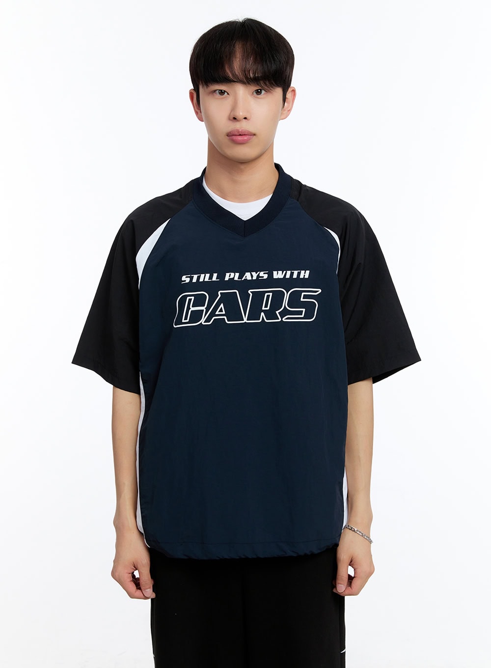 Men's Cars Raglan Windbreaker T-Shirt IY529