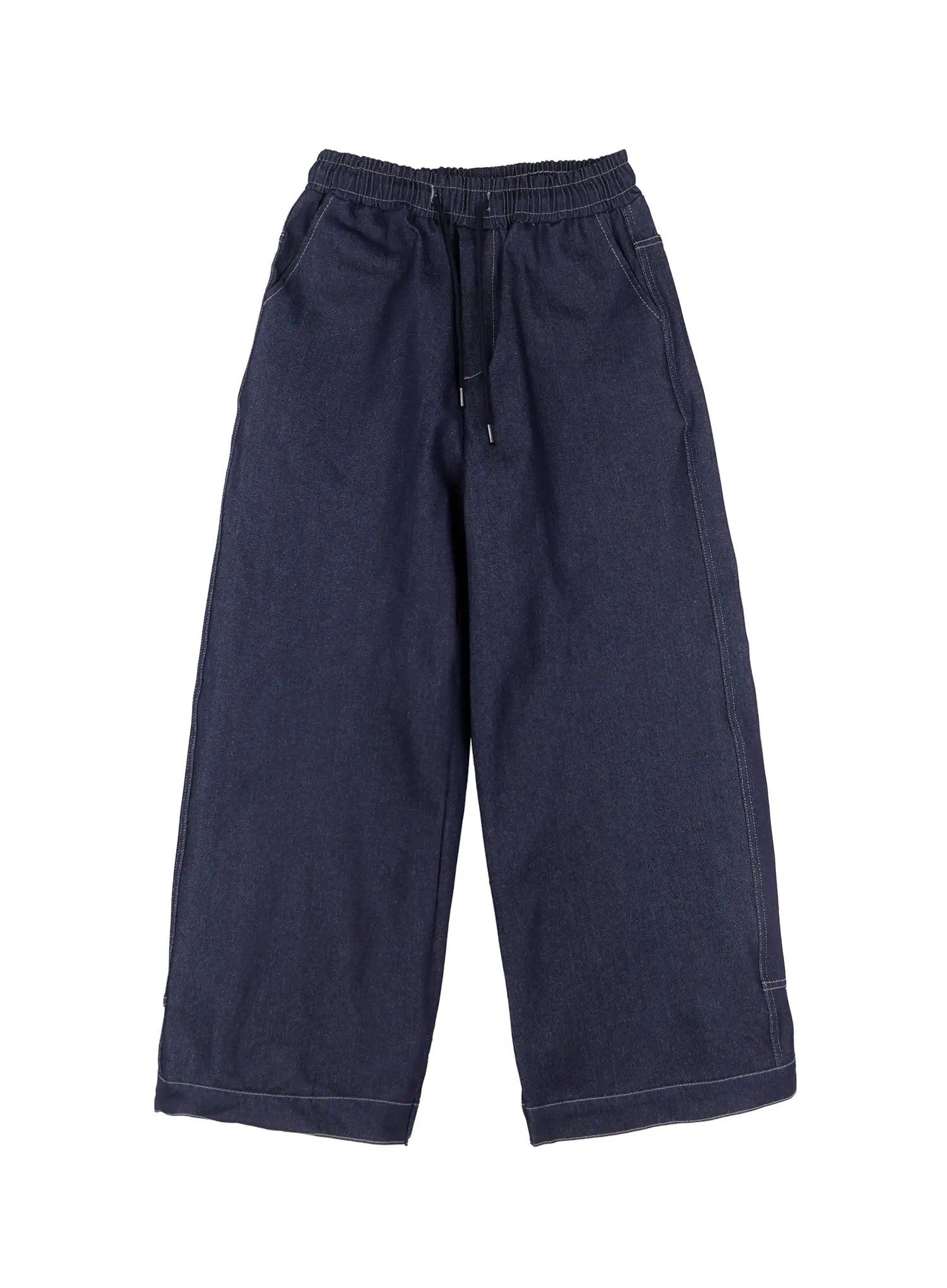 Men's Dark Denim Wide Pants IO517