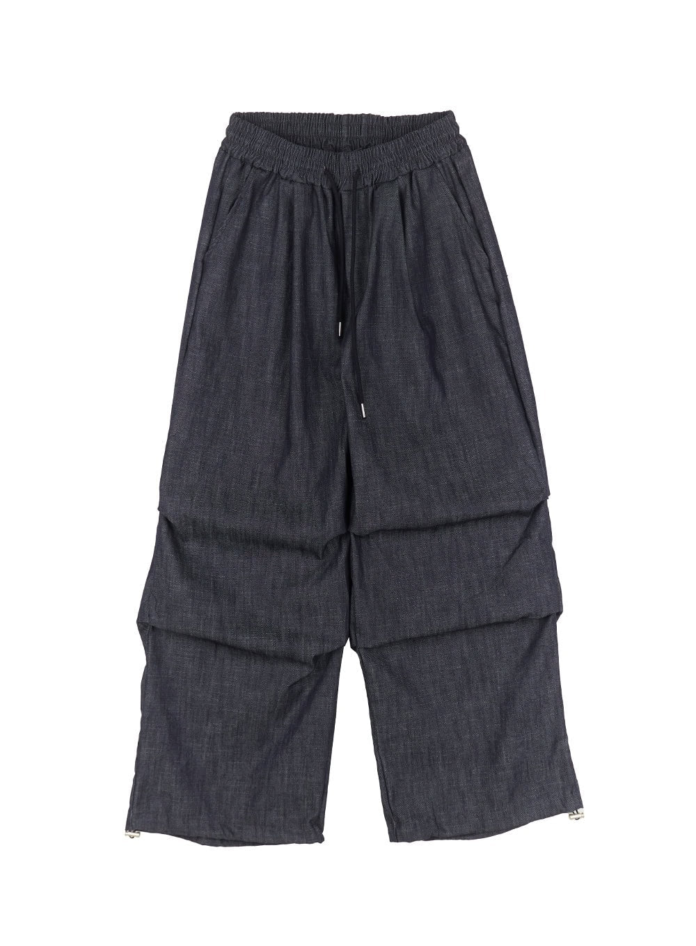 Pintuck Denim Sweatpants IY529