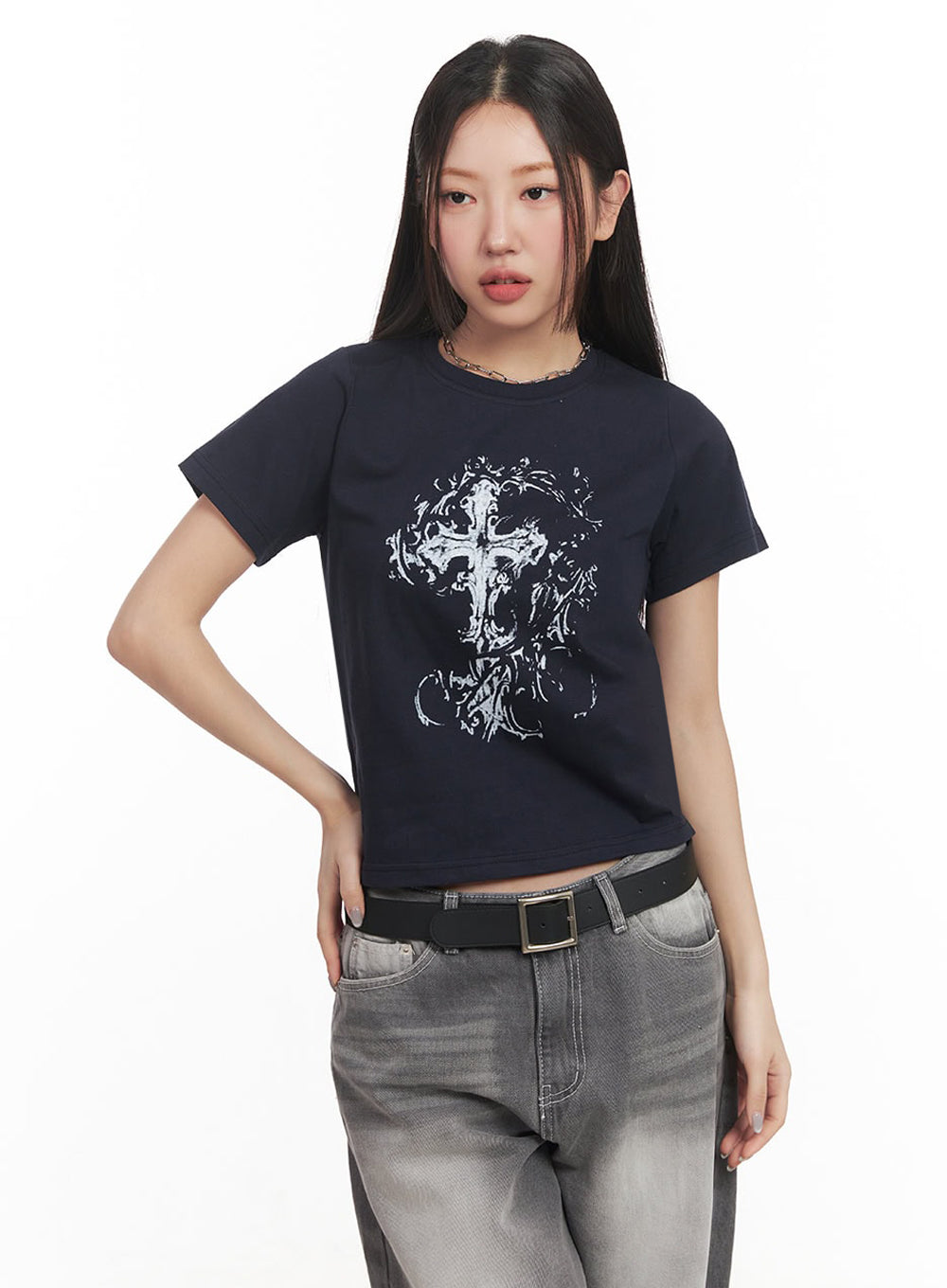 Graphic Cross T-Shirt IM524