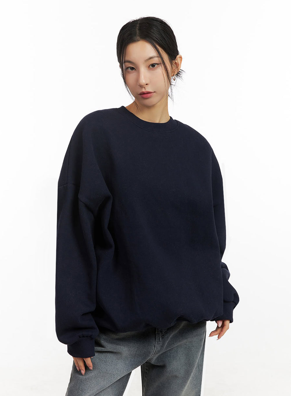 Classic Oversized Crew Neck IJ503