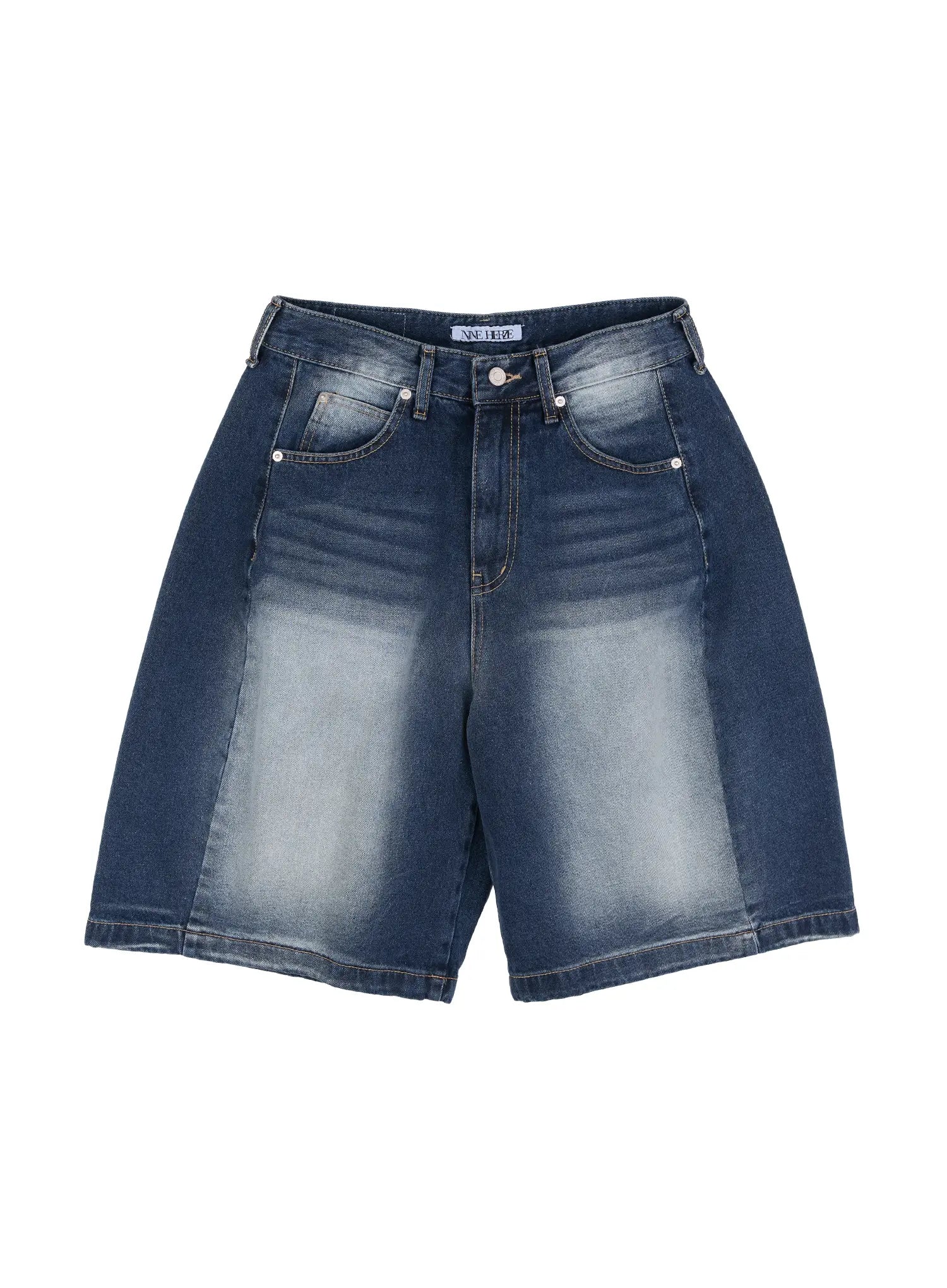 Men's Side-Drape Denim Jorts IL514