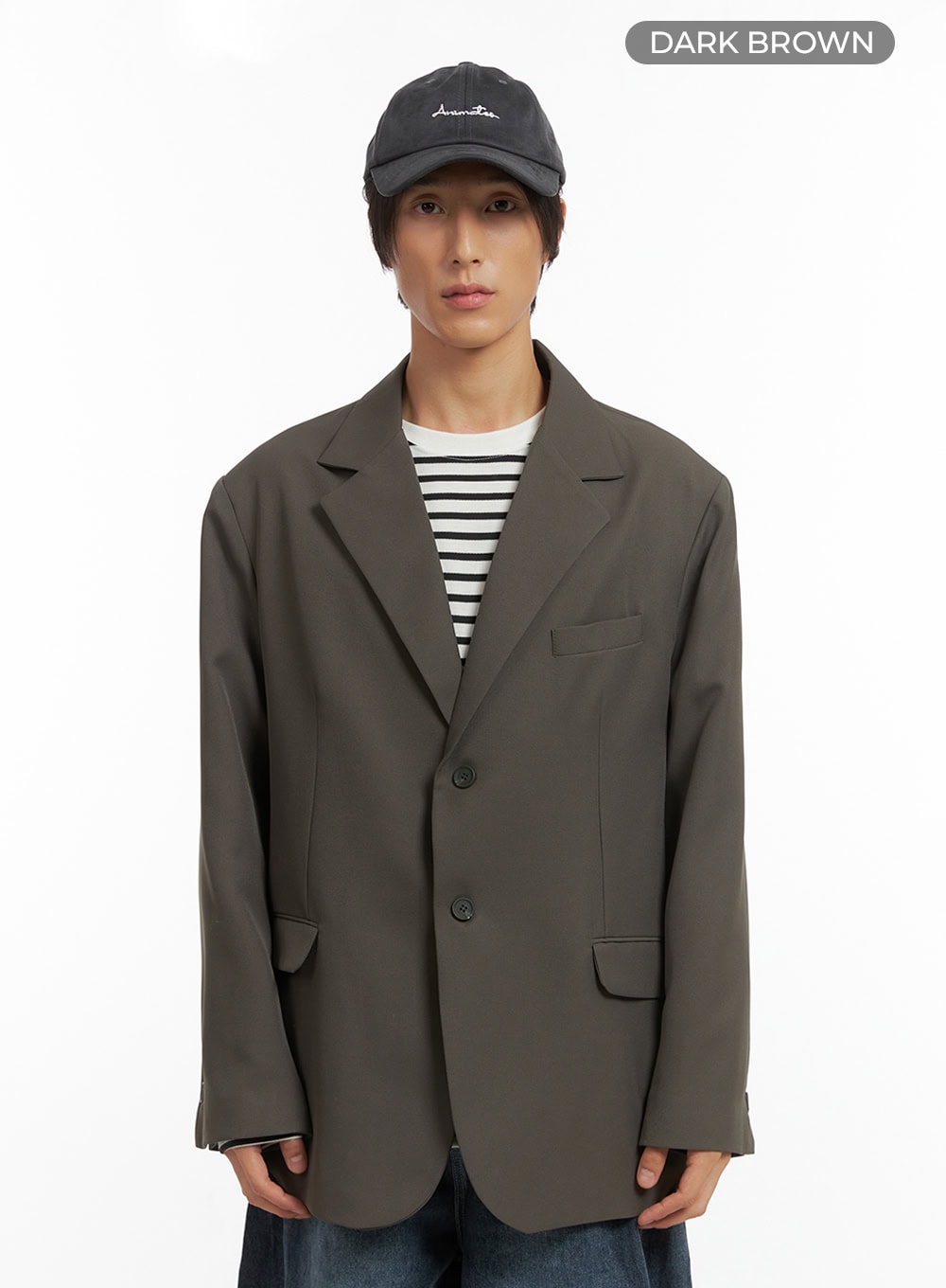 Men's Oversized Classic Blazer IO402