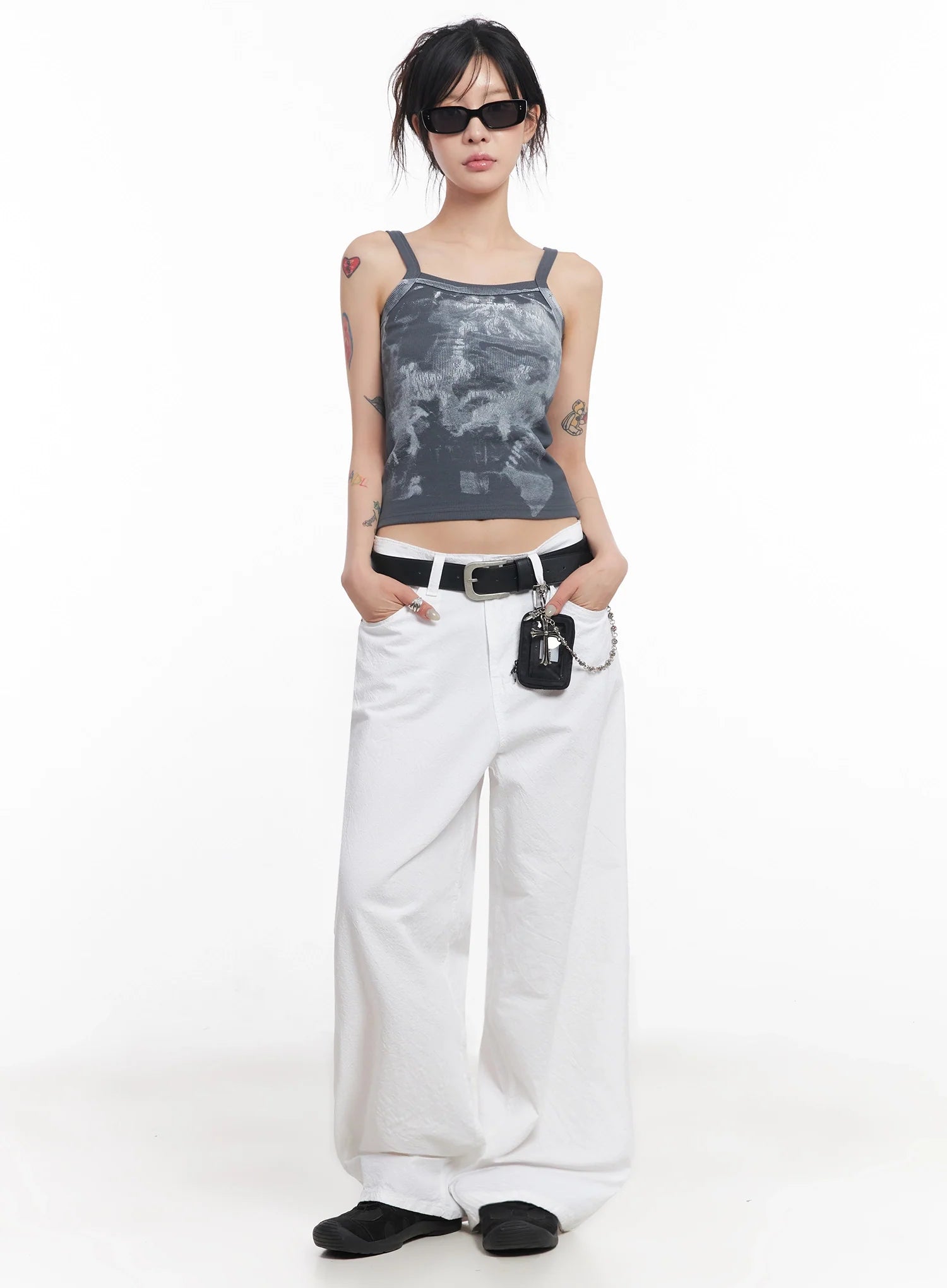 Abstract Art Print Tank IC503