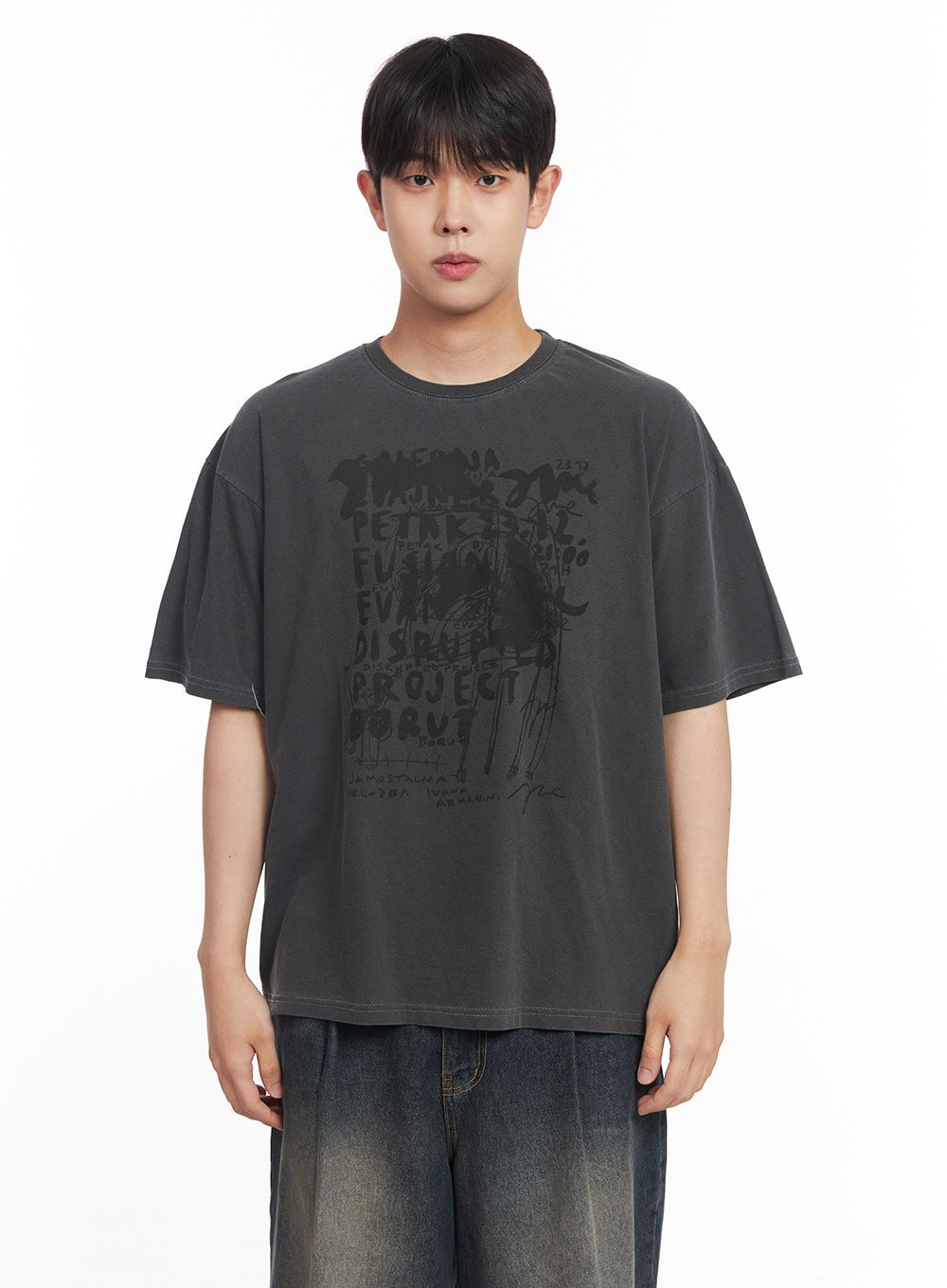 Men's Cotton Bliss Graphic T-Shirt IY522