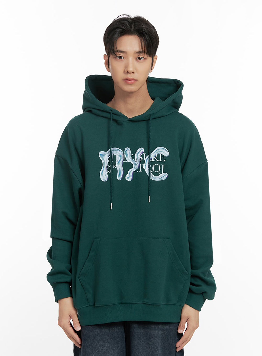 Men's Graphic Hooded Sweatshirt ID406