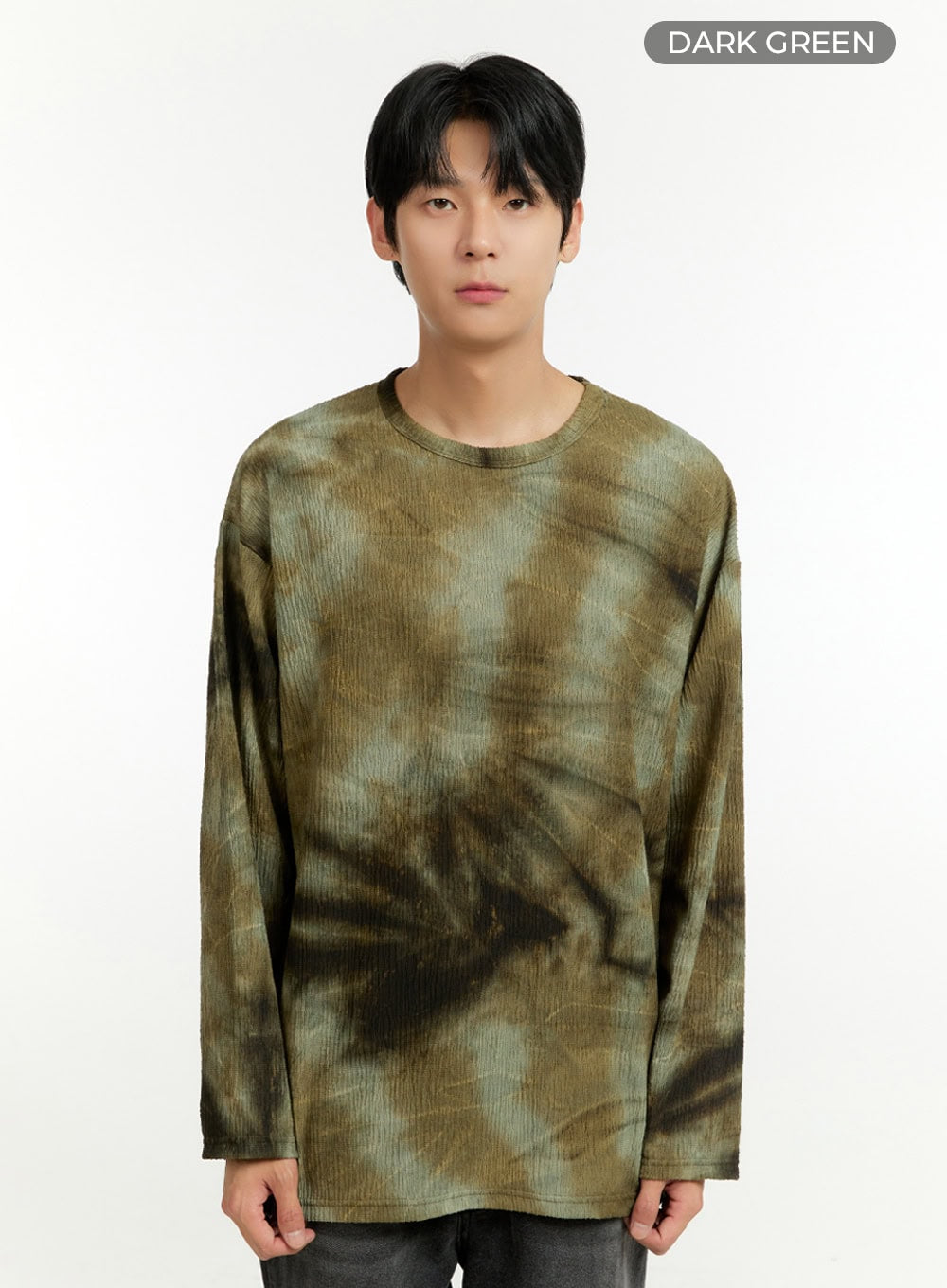 Men's Tie-Dye Oversized Long Sleeve IL412
