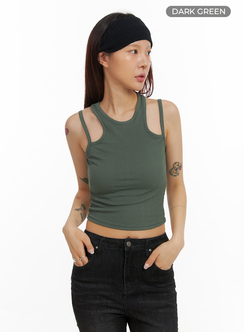 Slim Crop Tank Top IY410