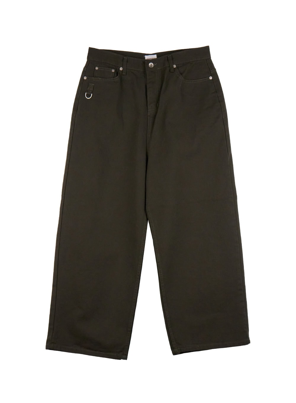 Men's Comfortable Wide-Fit Solid Color Pants IJ517