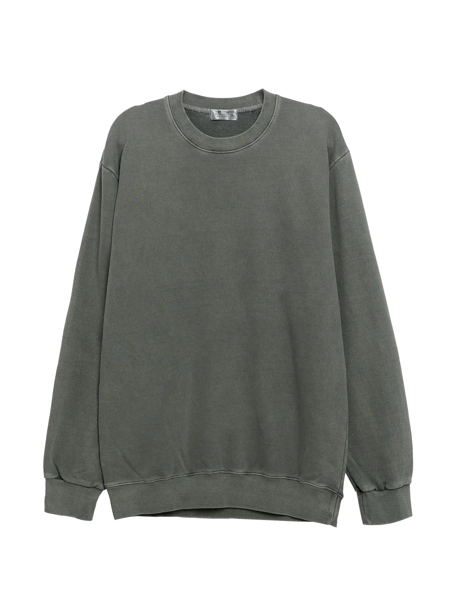 Men's Washed Crewneck Sweatshirt IG512