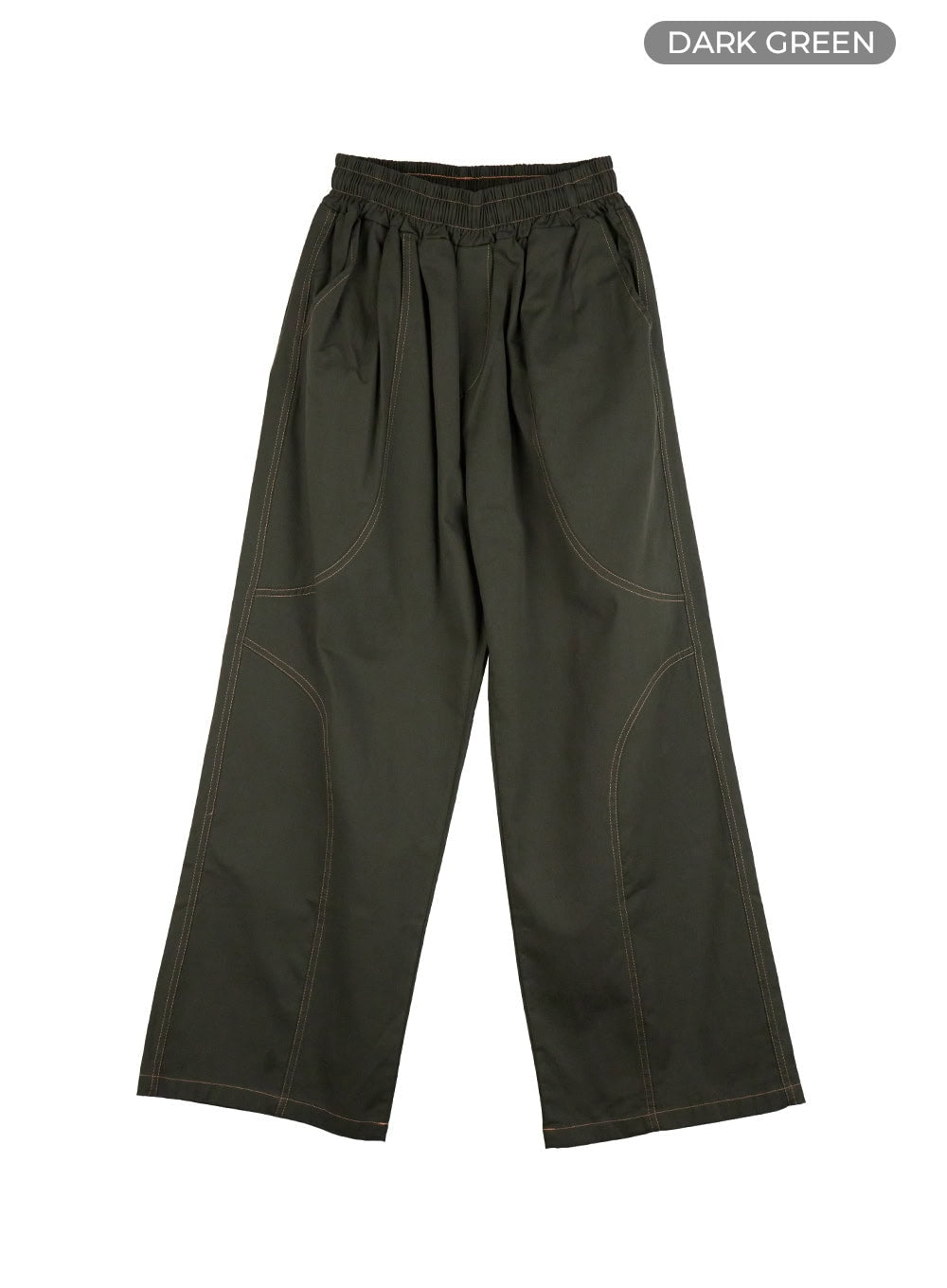 Men's Cotton Stitched Wide Fit Pants IG427