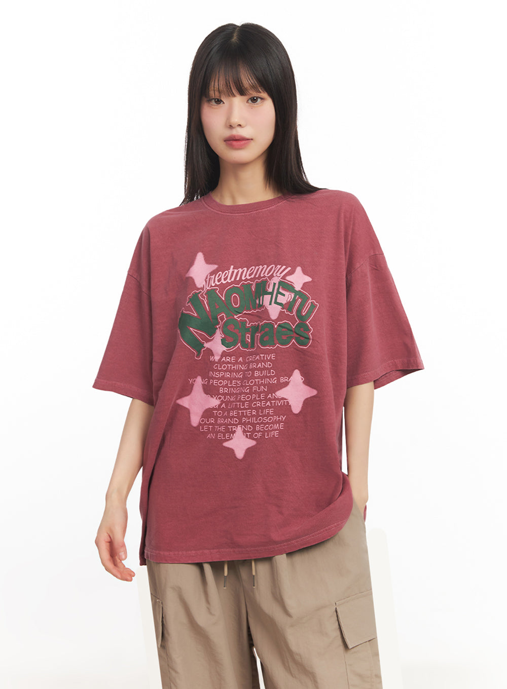 Star Graphic Cotton T-Shirt IY502