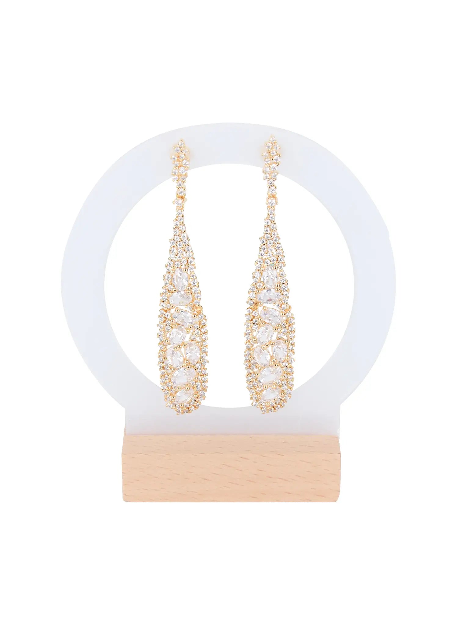 Elegant Teardrop Earrings IS515