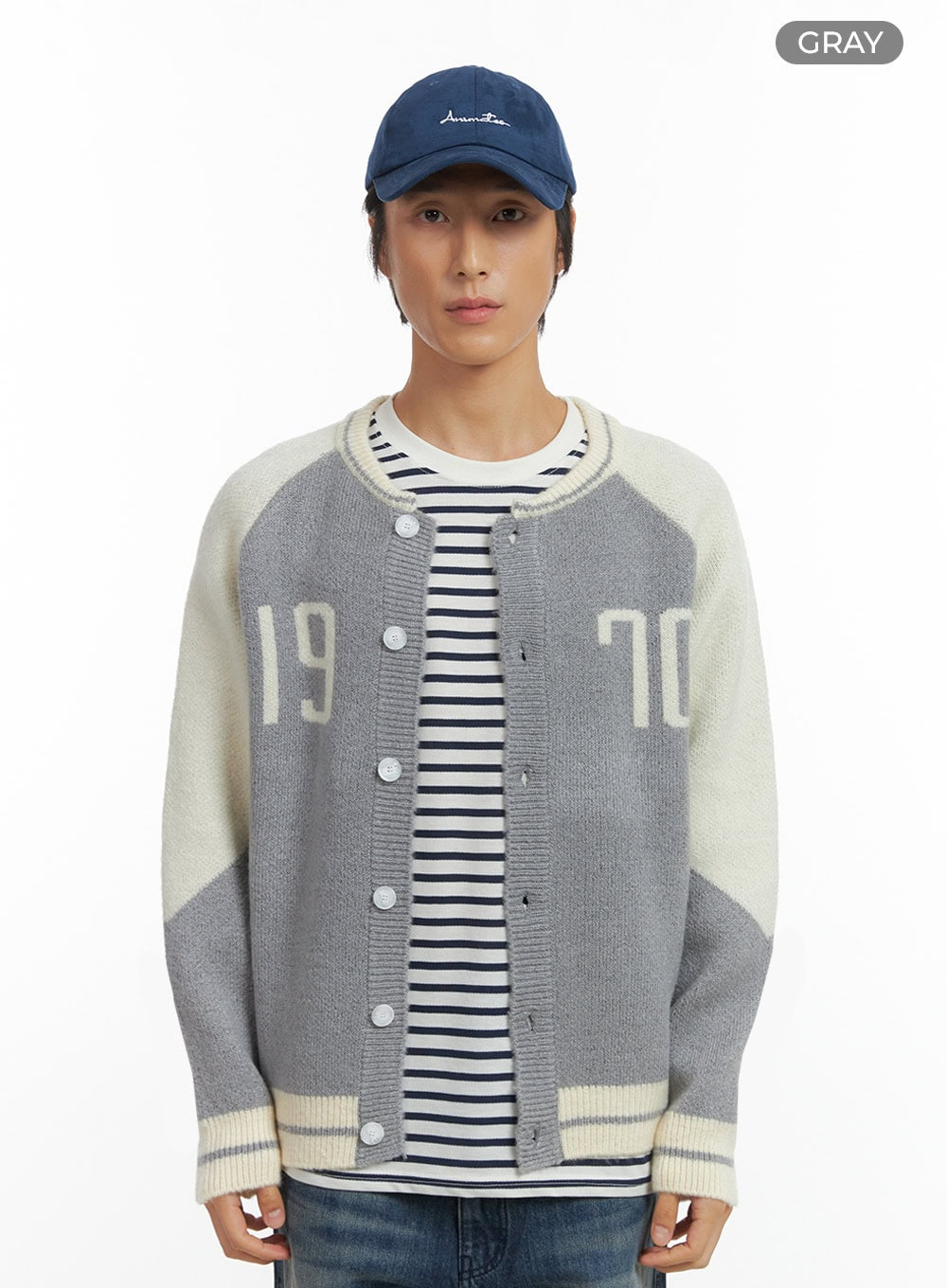 Men's Varsity Cardigan IO417