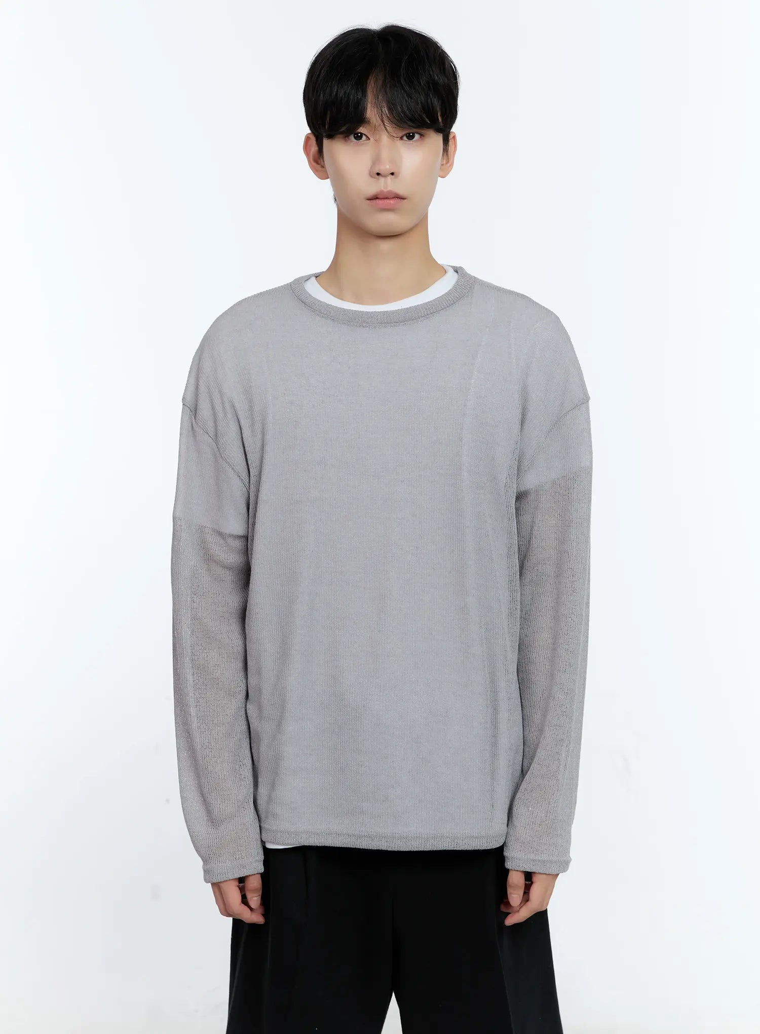 Men's Mesh Long-Sleeve Top IG501