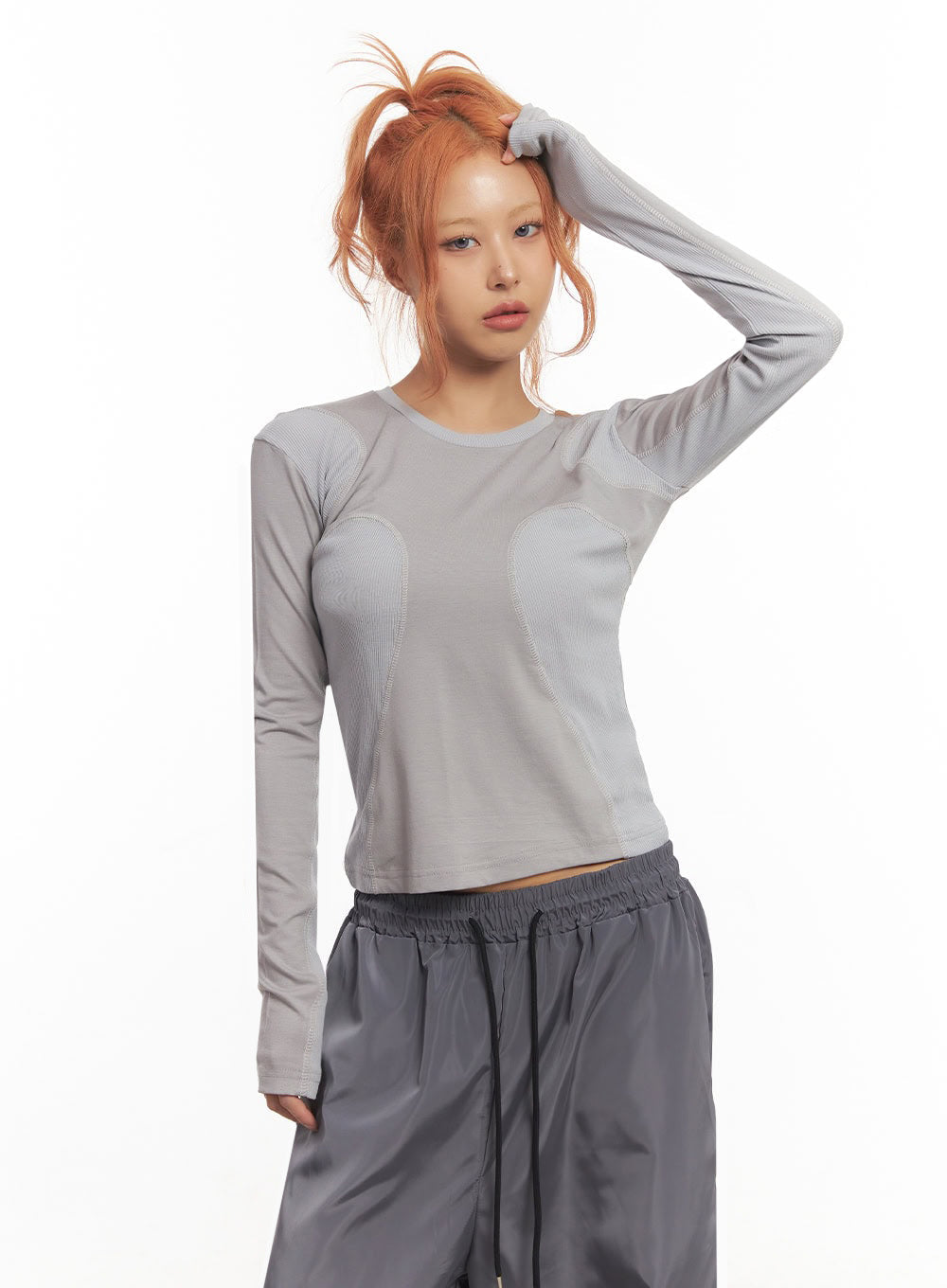 Urban Stitch Long-Sleeve Top IA517