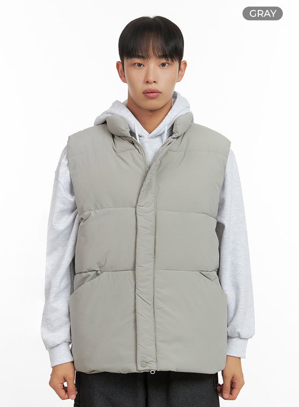 Men's Basic Puffer Vest IO420