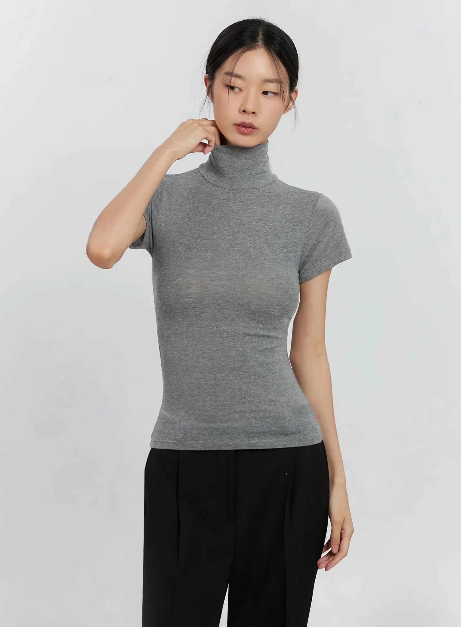 Soft Knit Short Sleeve Top IS516