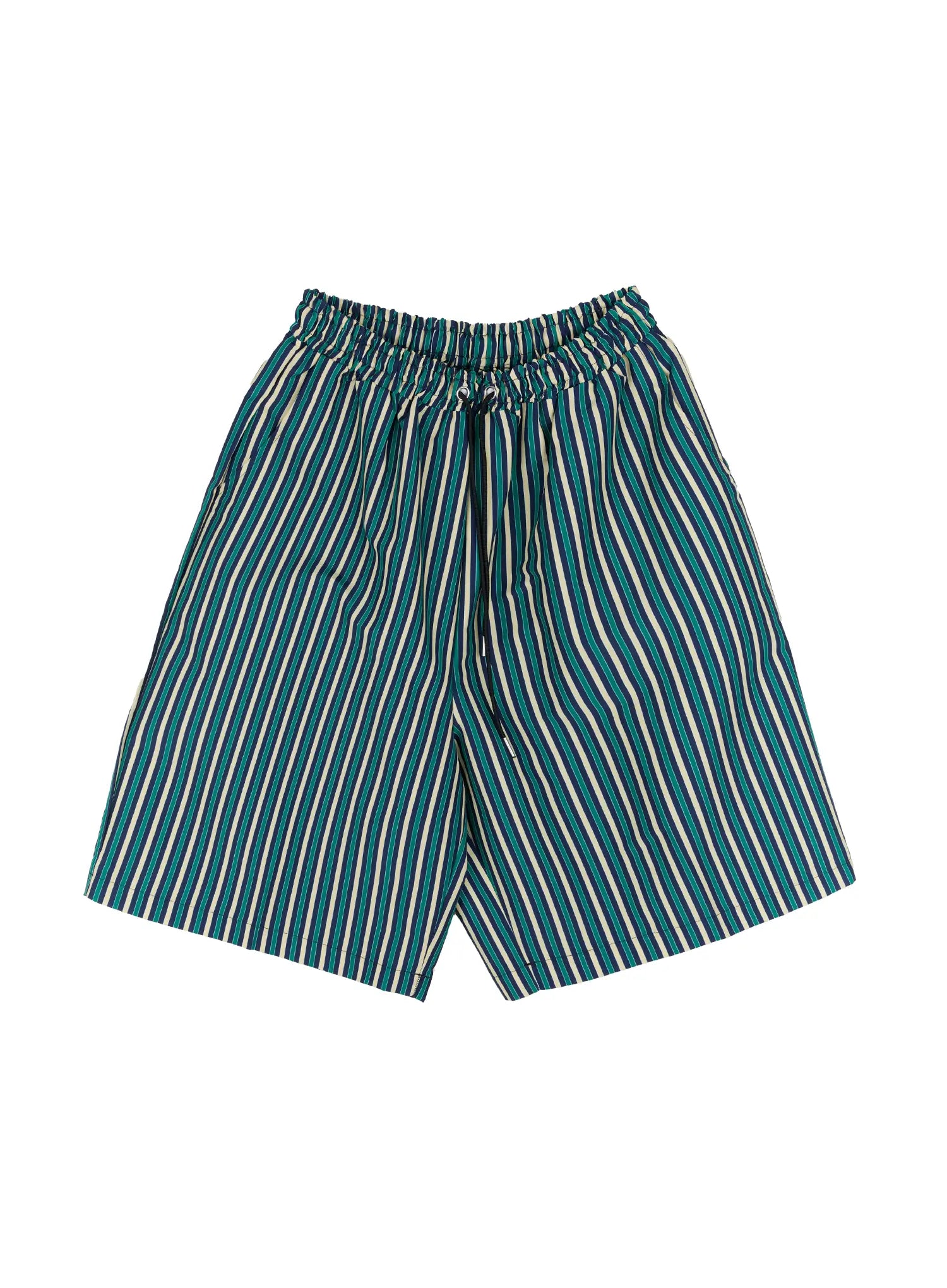 Men's Striped Straight-Leg Shorts IG515