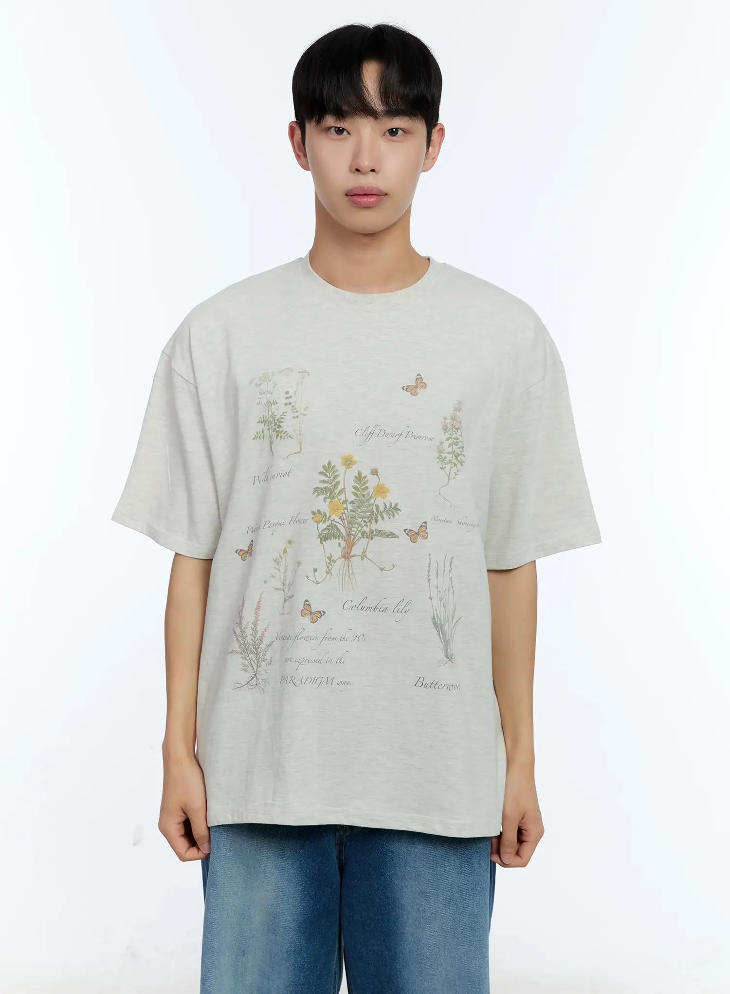 Men's Floral Summer Tee IL515
