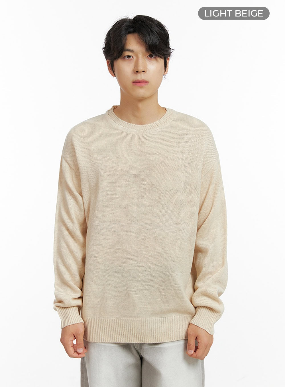 Men's Basic Knit Sweater IG409