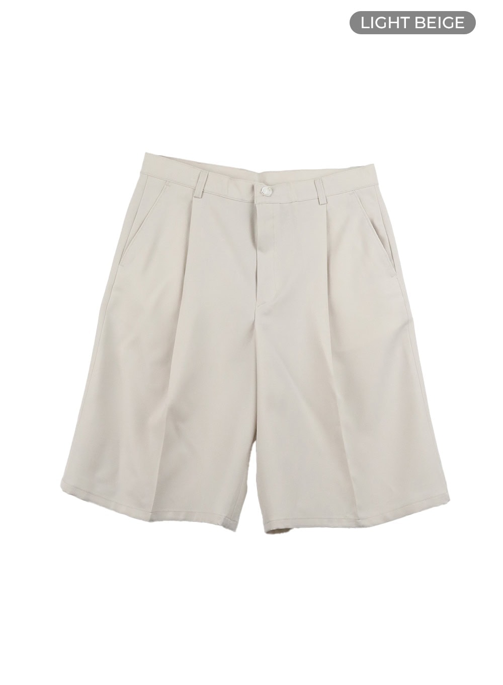 Men's Pintuck Wide Leg Shorts IY416