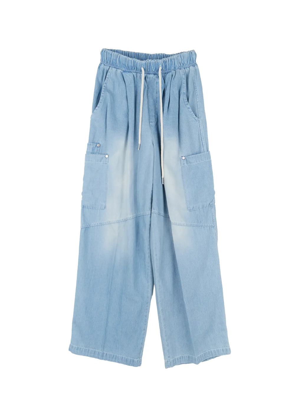 Men's Rivet Detail Wide Jeans IL517